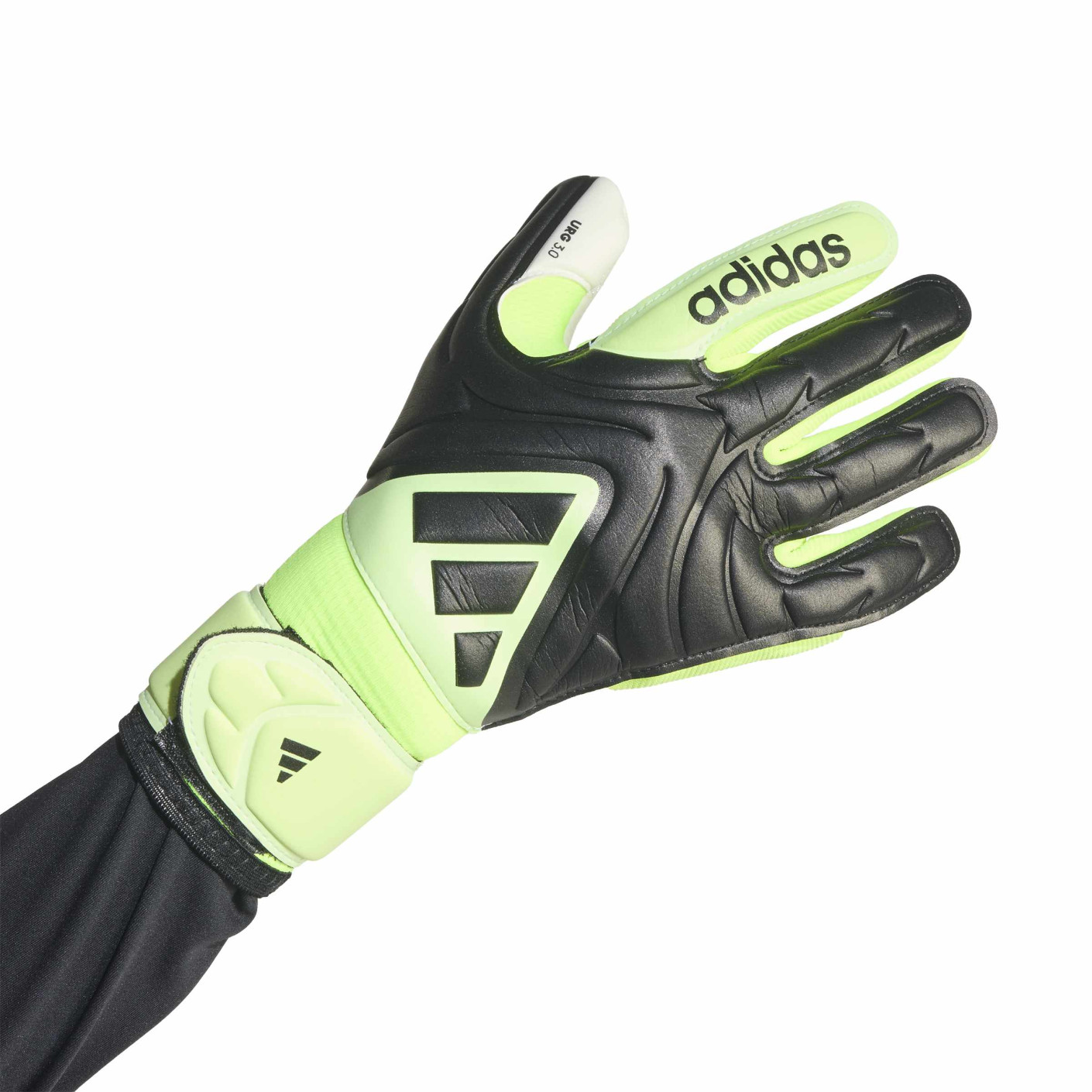 adidas Copa League Keepershandschoenen Kids Zwart Neongeel Wit