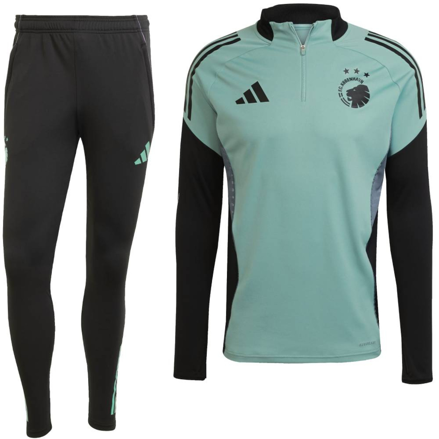 adidas Kopenhagen Trainingspak 1/4-Zip 2025-2026 Blauw Zwart