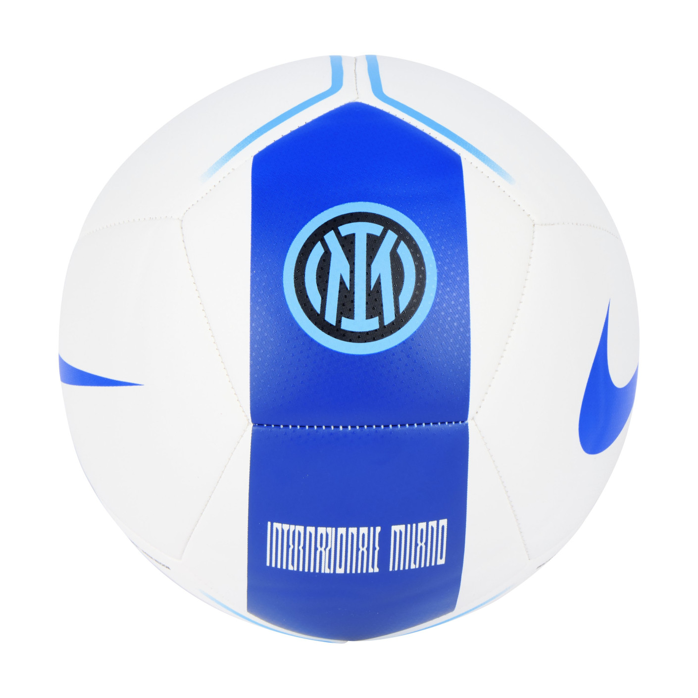 Nike Inter Milan Pitch Voetbal Maat 5 2025-2026 Wit Blauw Zwart