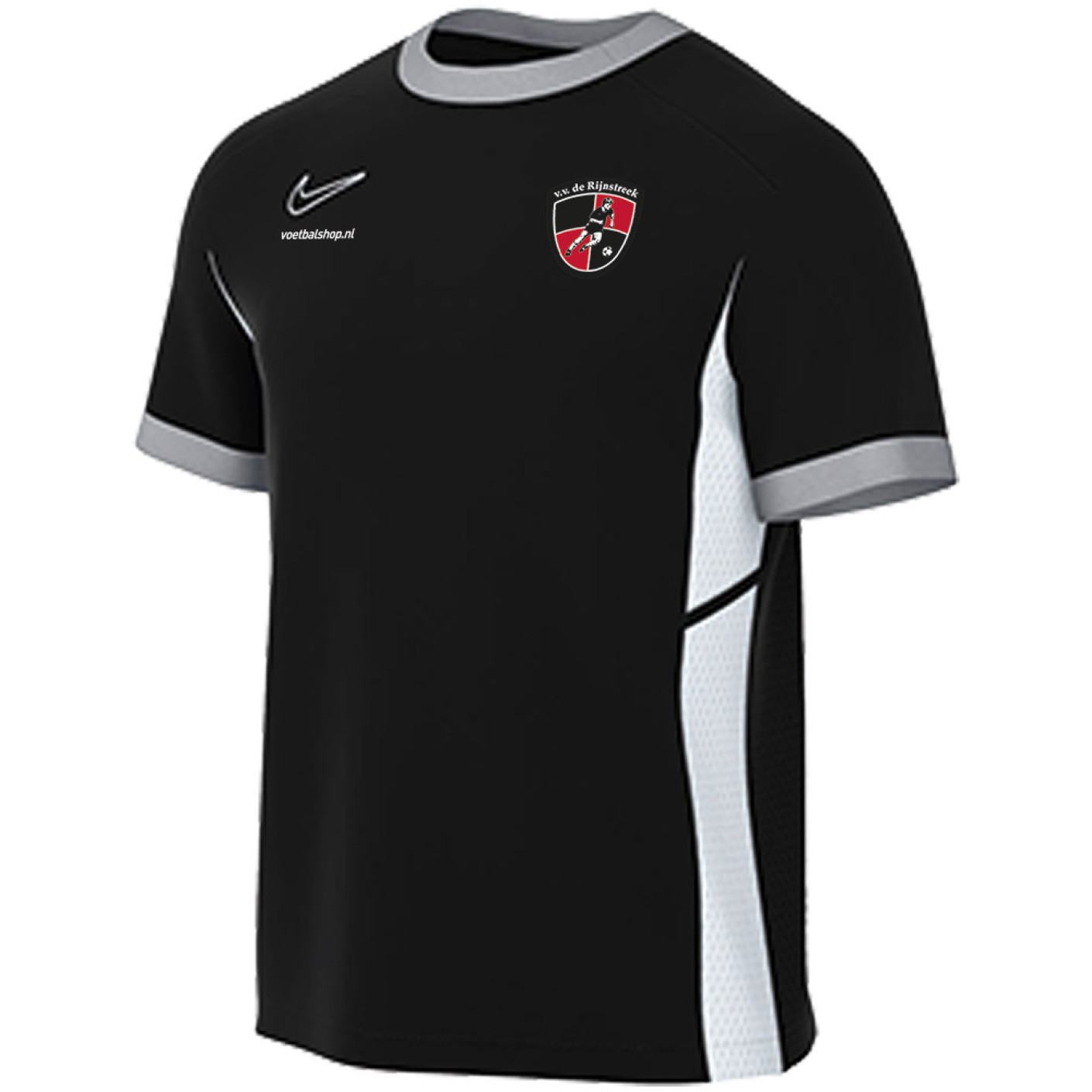 VV De Rijnstreek Trainingsshirt Junior Zwart