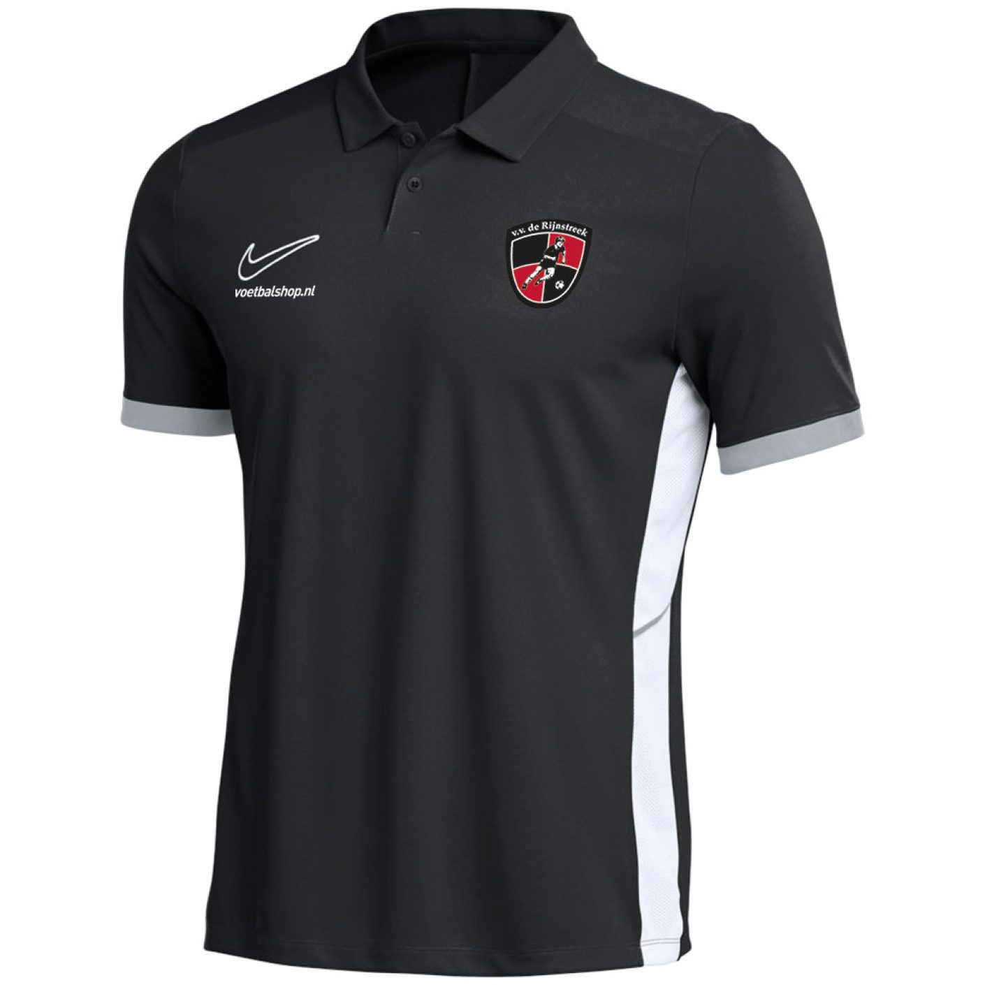 VV De Rijnstreek Polo Senior Zwart