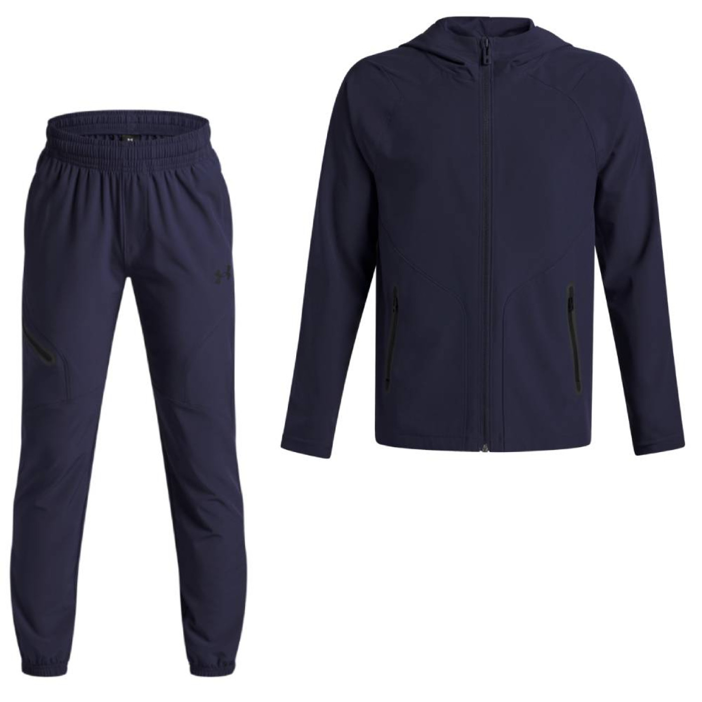 Under Armour Unstoppable Woven Tracksuit Full-Zip Kids Dark Blue