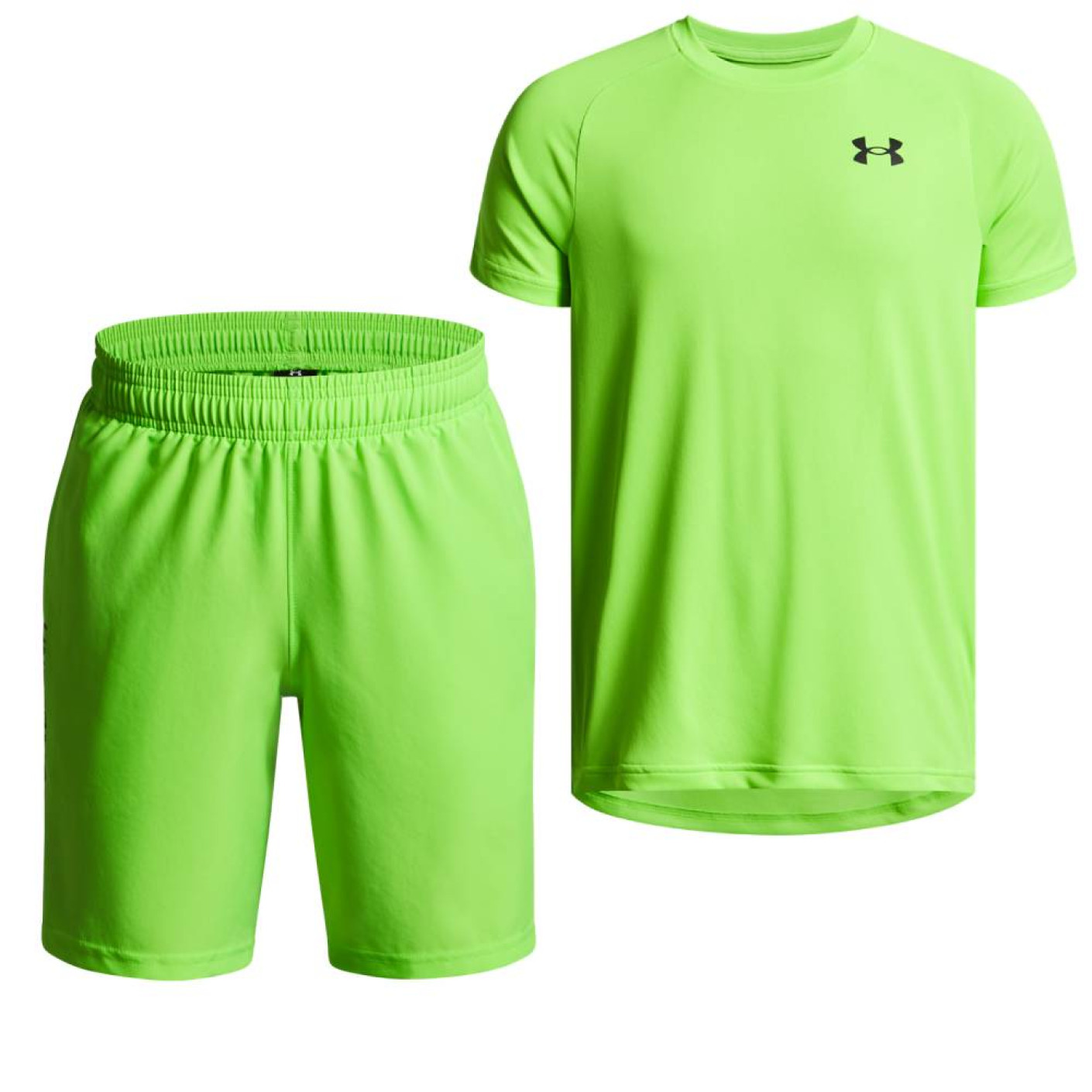 Under Armour Tech 2.0 Training Set Kids Light Green Black