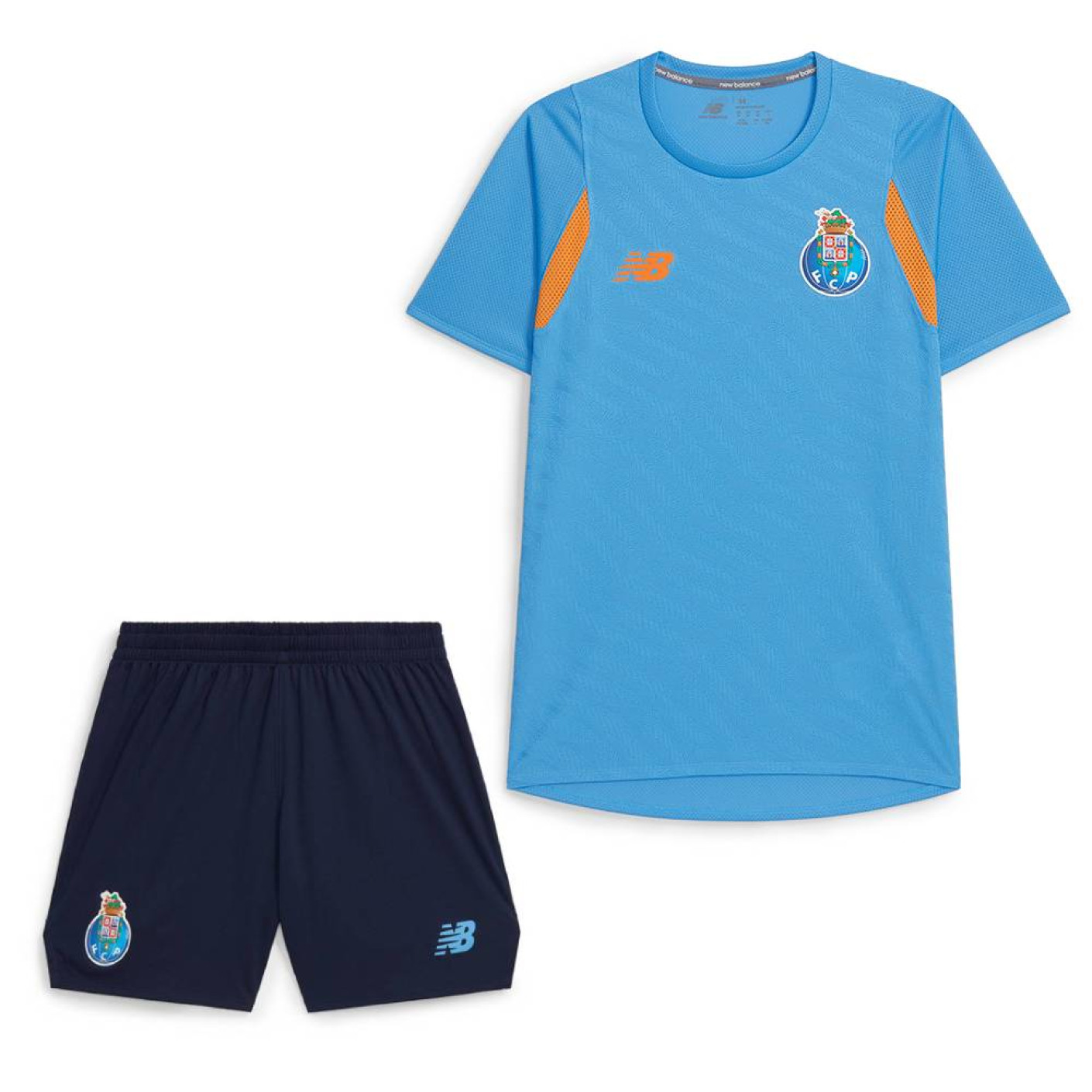 New Balance FC Porto Trainingsset 2025-2026 Lichtblauw Donkerblauw