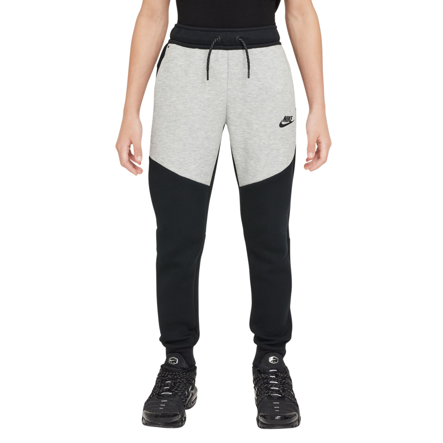 Nike Tech Fleece Sportswear Joggingbroek Kids Zwart Grijs