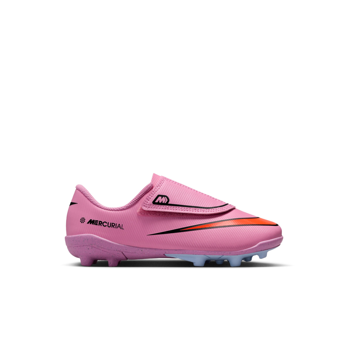 Nike Mercurial Vapor 16 Club Gras / Kunstgras Voetbalschoenen (MG) Peuters Roze Felrood Lichtblauw