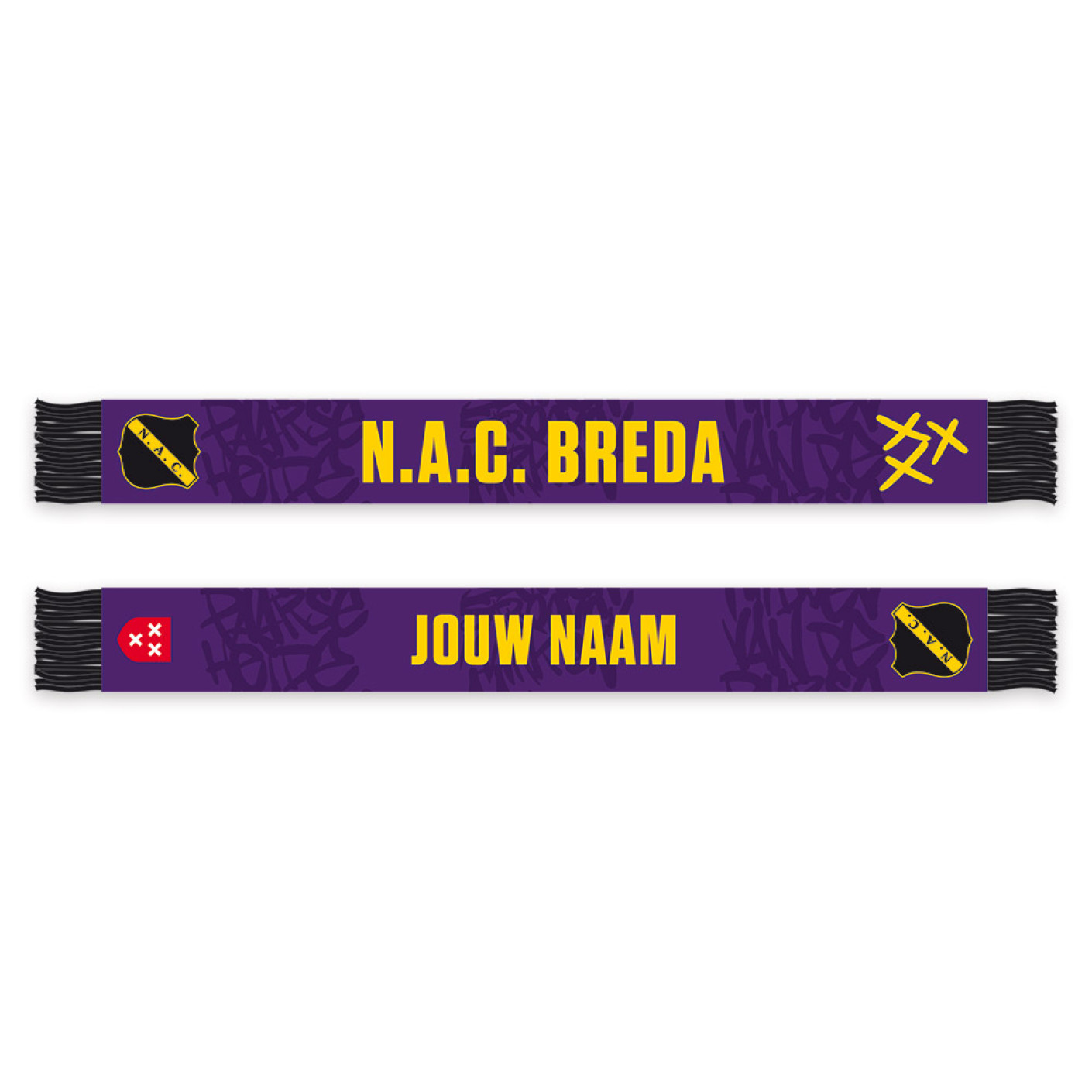 NAC Breda Sjaal 3e Shirt 2025-2026 Gepersonaliseerd