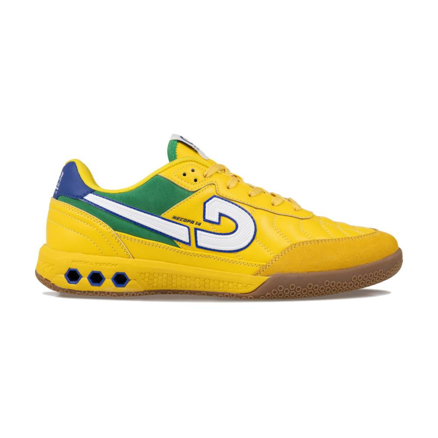 Cruyff Recopa 14 Indoor Football Boots (IN) Yellow White Green