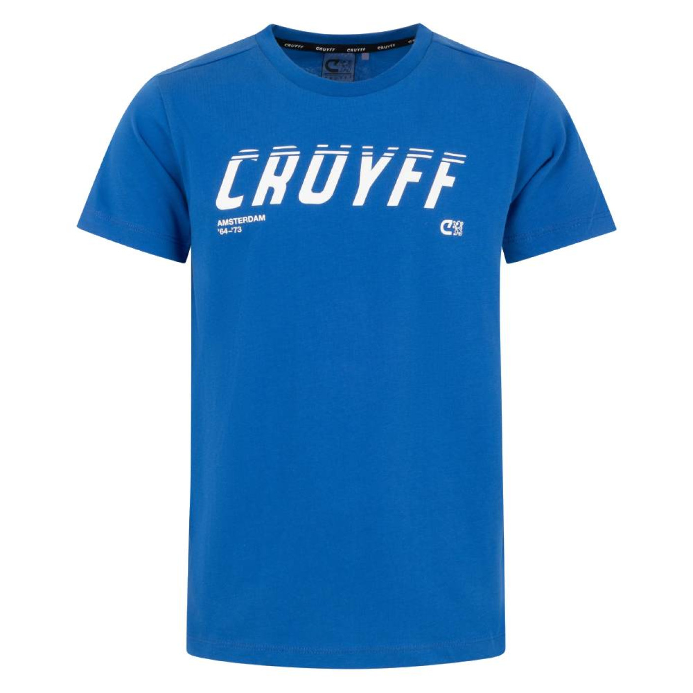 Cruyff League T-Shirt Kids Blauw Wit