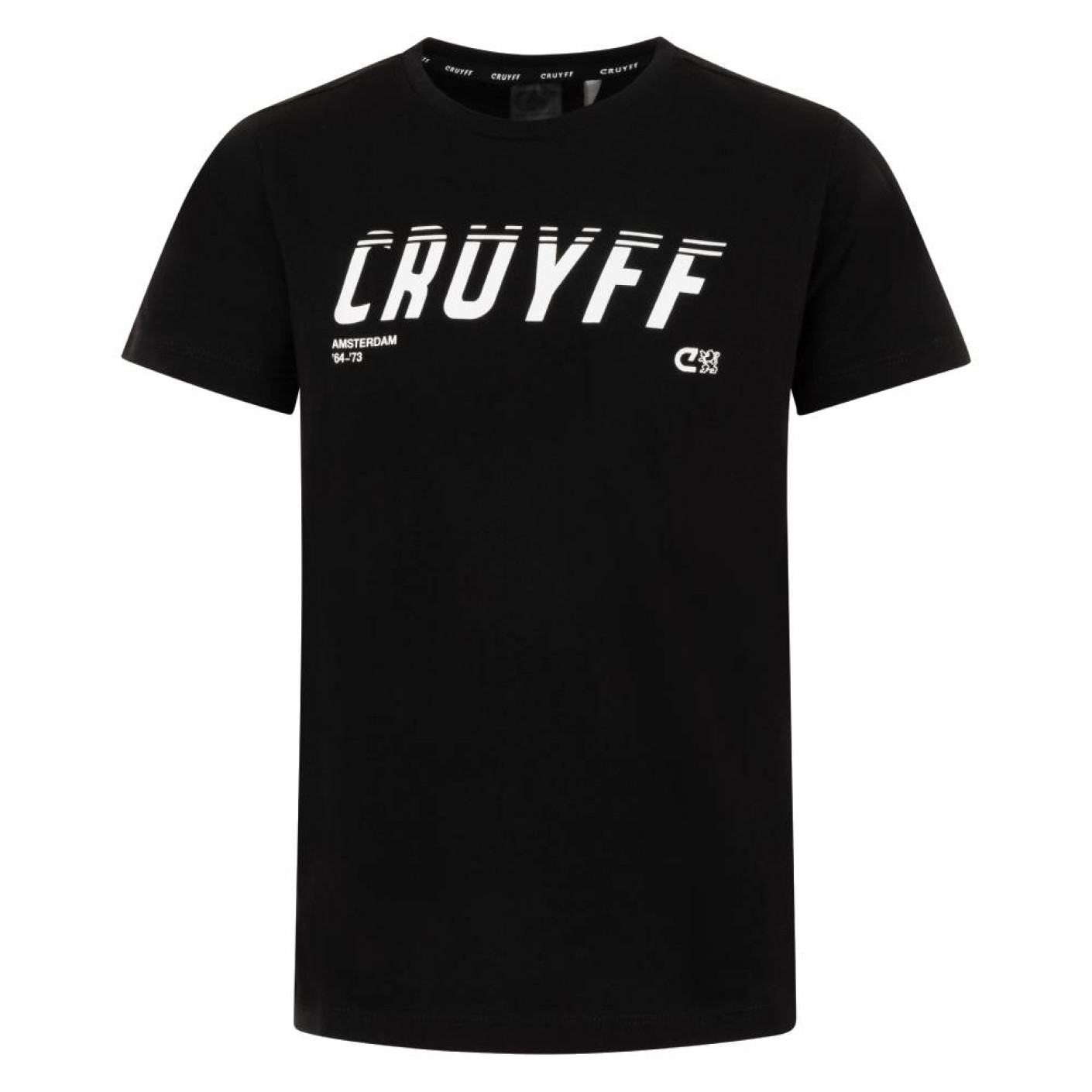 Cruyff League T-Shirt Kids Zwart Wit