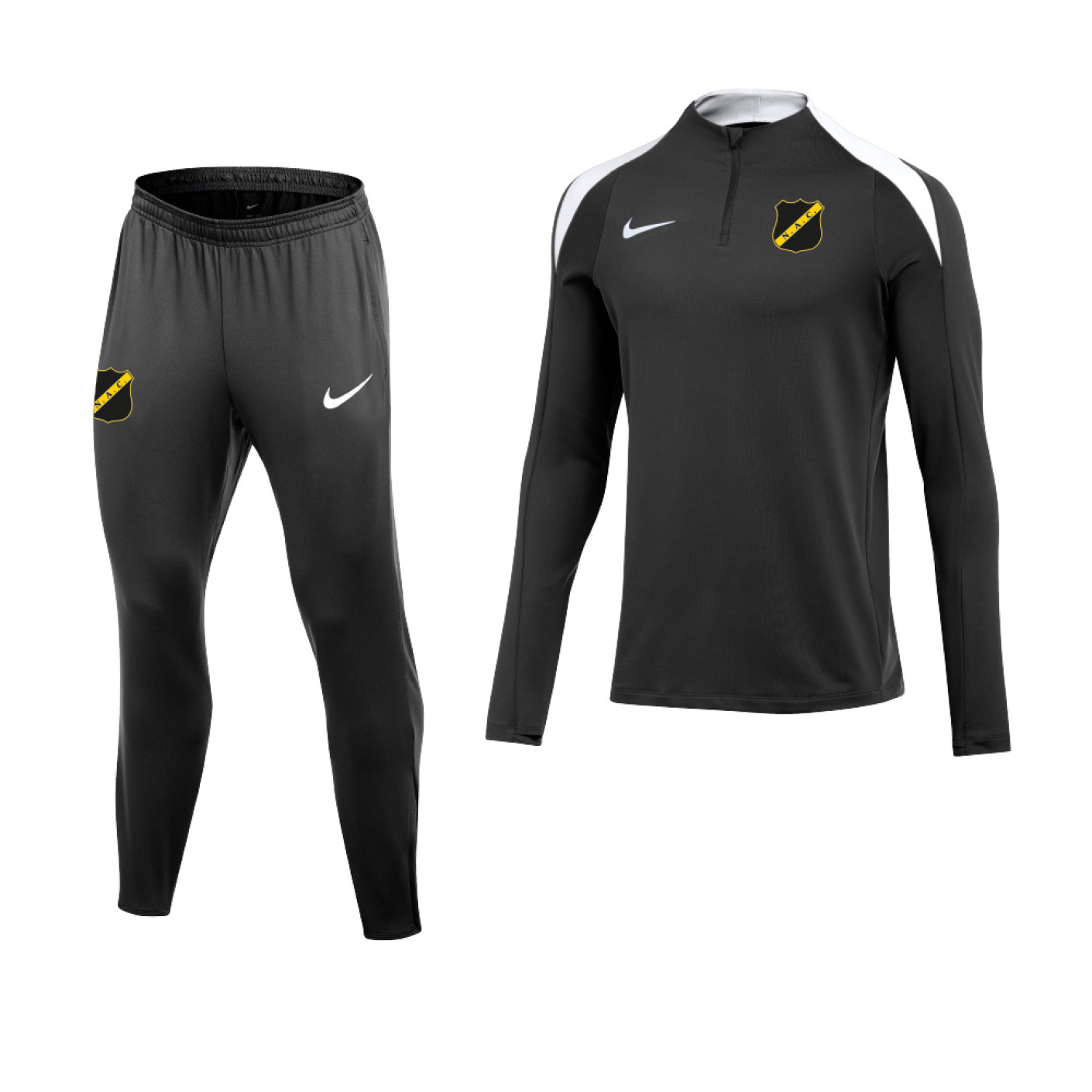 Nike NAC Breda Trainingspak 1/4-Zip 2025-2026 Zwart