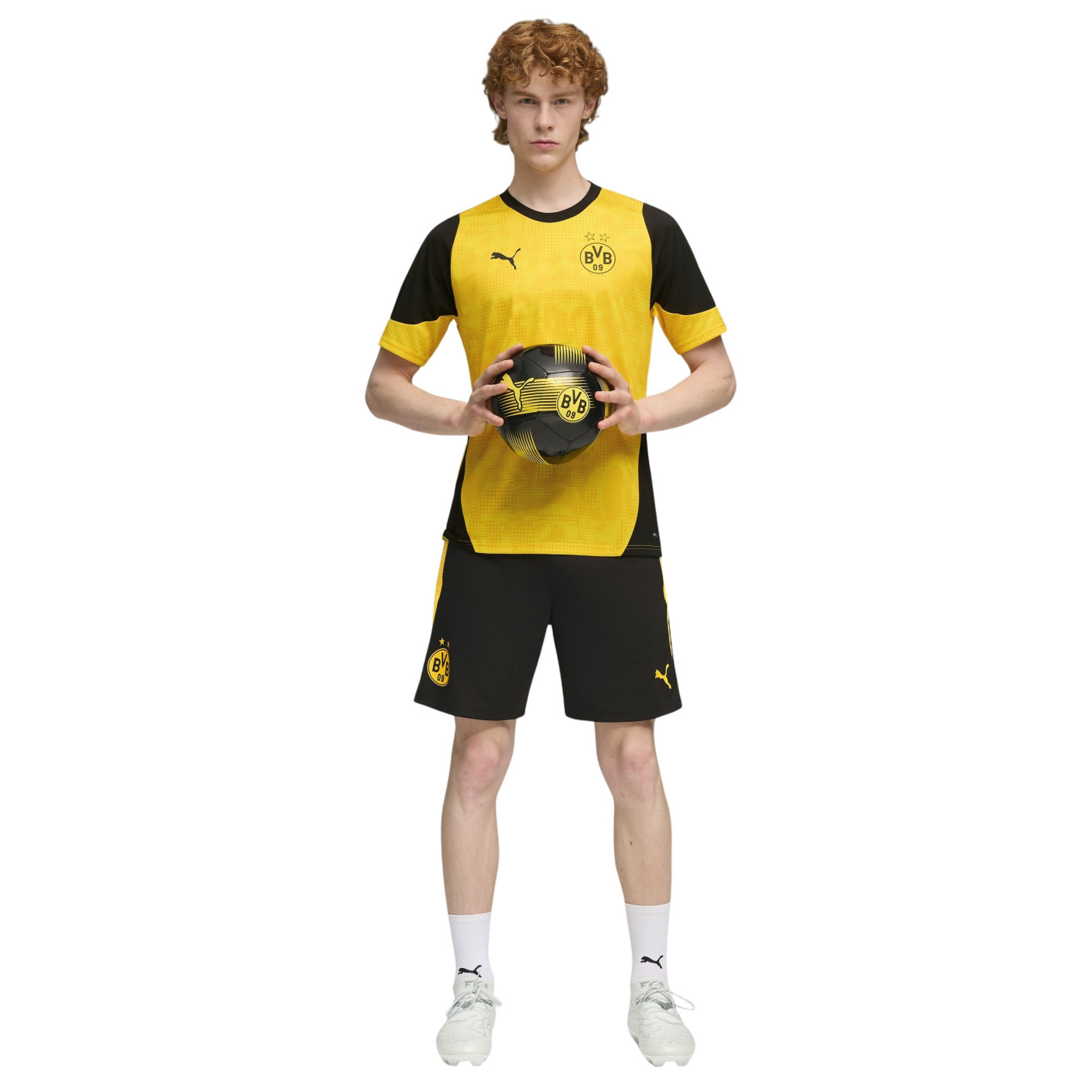 PUMA Borussia Dortmund Training Set 2025-2026 Yellow Black
