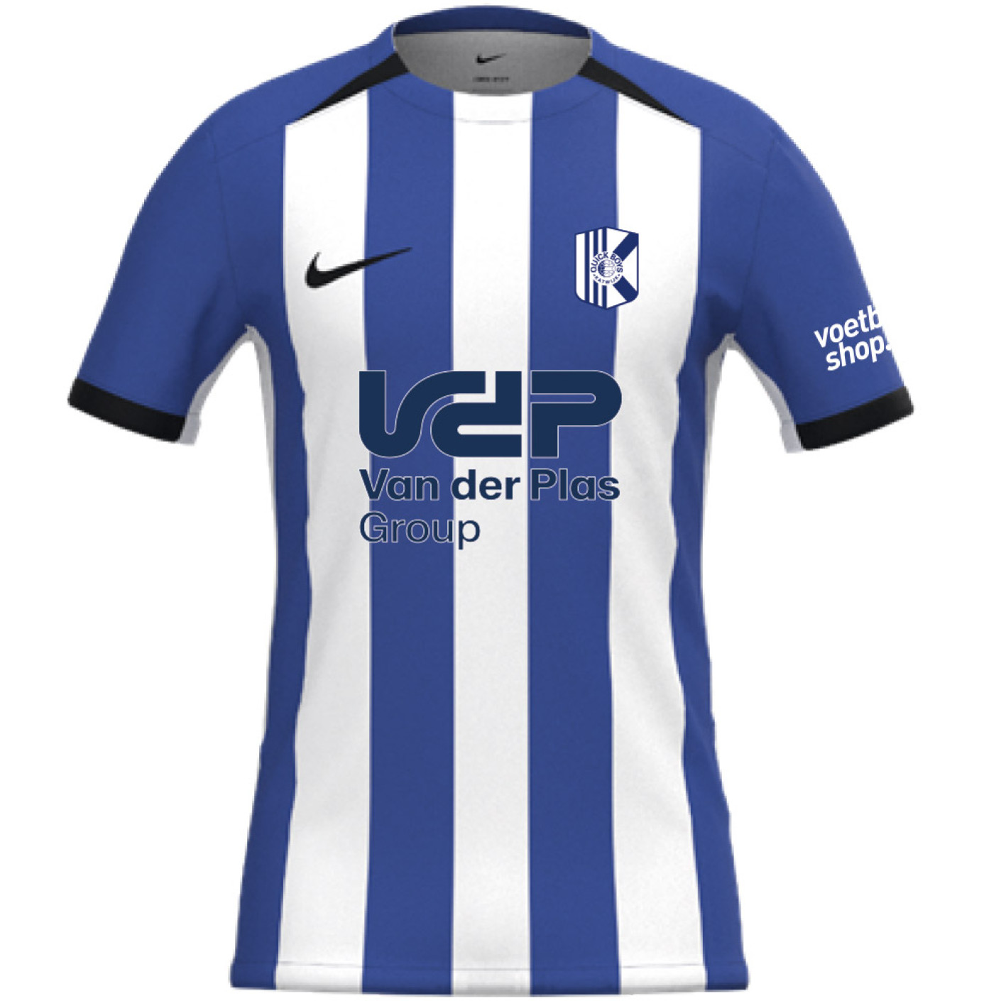 Quick Boys Thuisshirt Junioren Blauw Wit