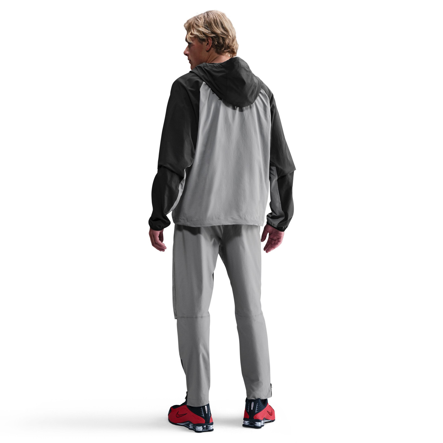 Nike Paris Saint-Germain Tech Woven Jacket 2025-2026 Grey Silver