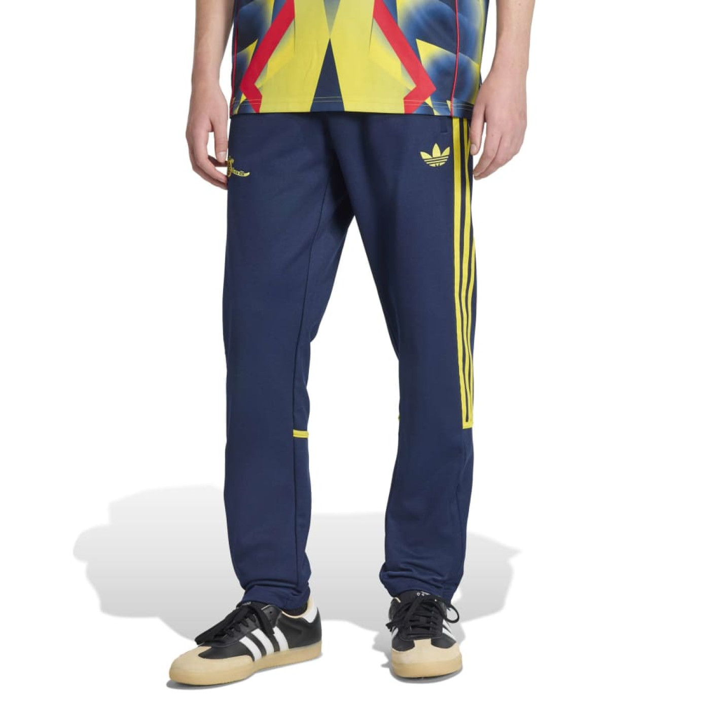 adidas Arsenal Lifestyler Training pants Dark Blue Yellow