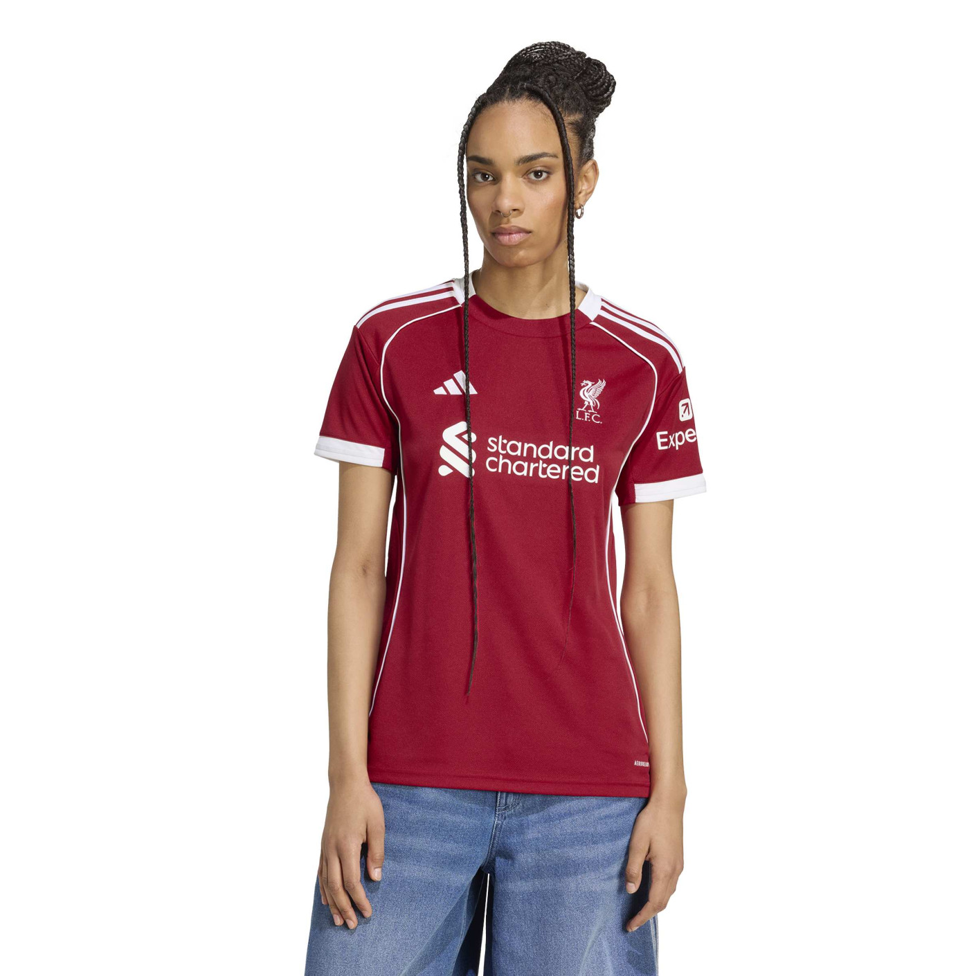 adidas Liverpool Thuisshirt 2025-2026 Dames