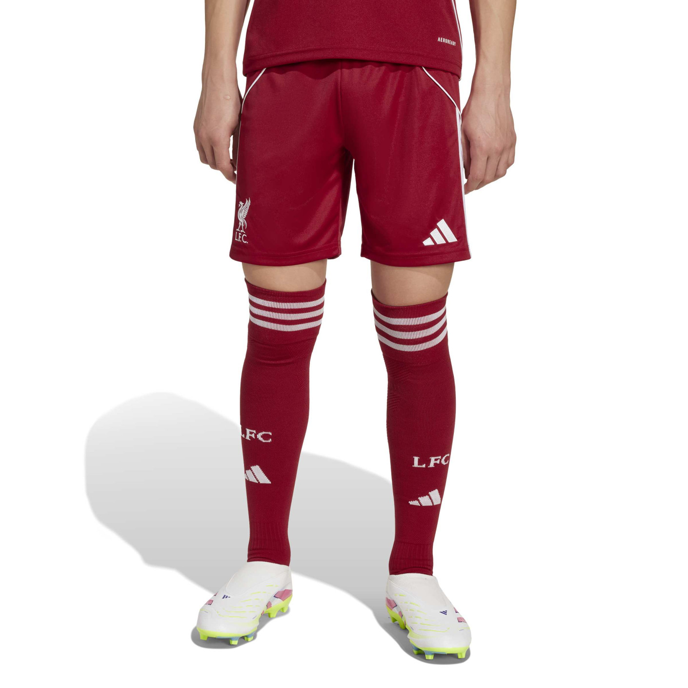 adidas Liverpool Home Shorts 2025-2026 Kids