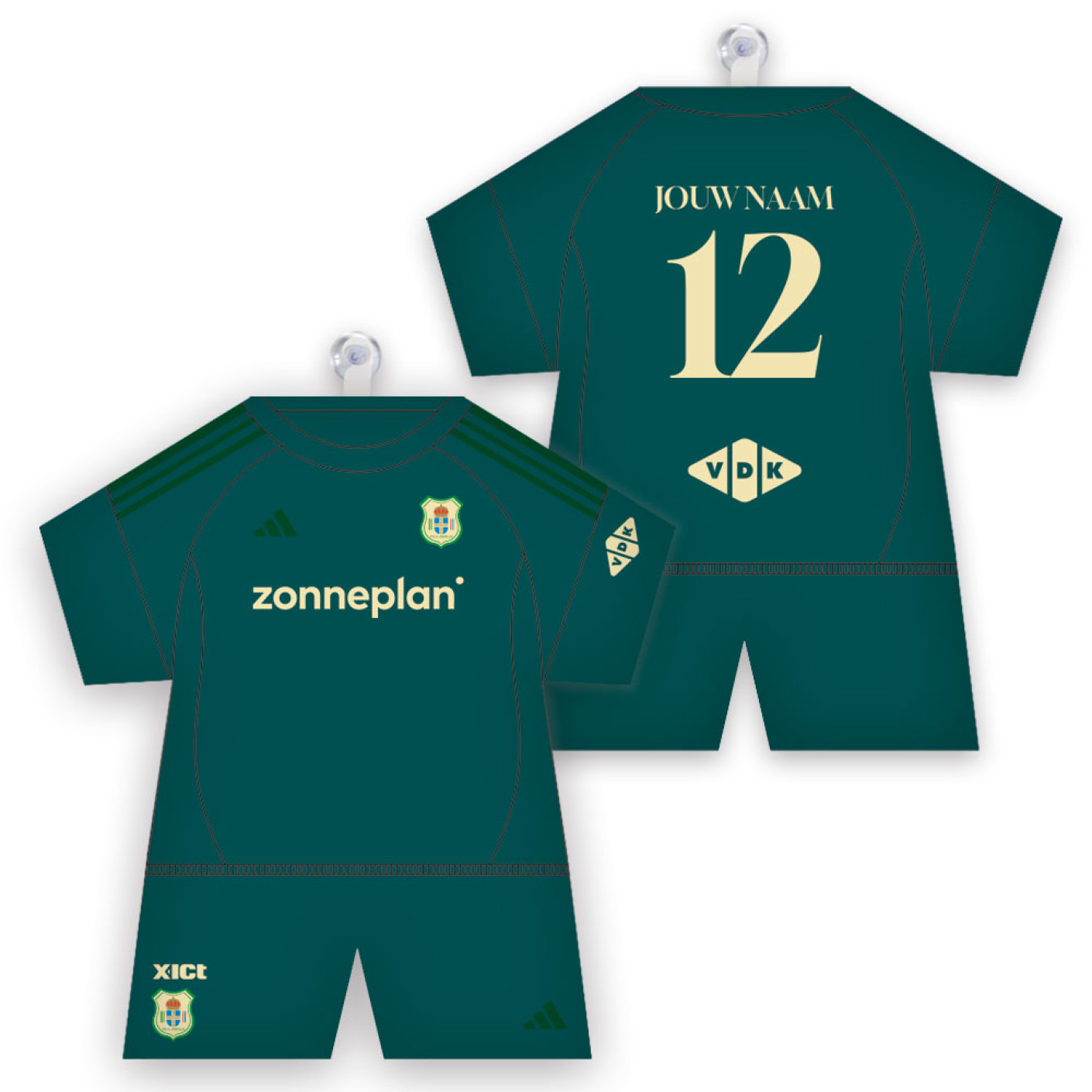 PEC Zwolle Maxidress Uitshirt 2025-2026 Gepersonaliseerd