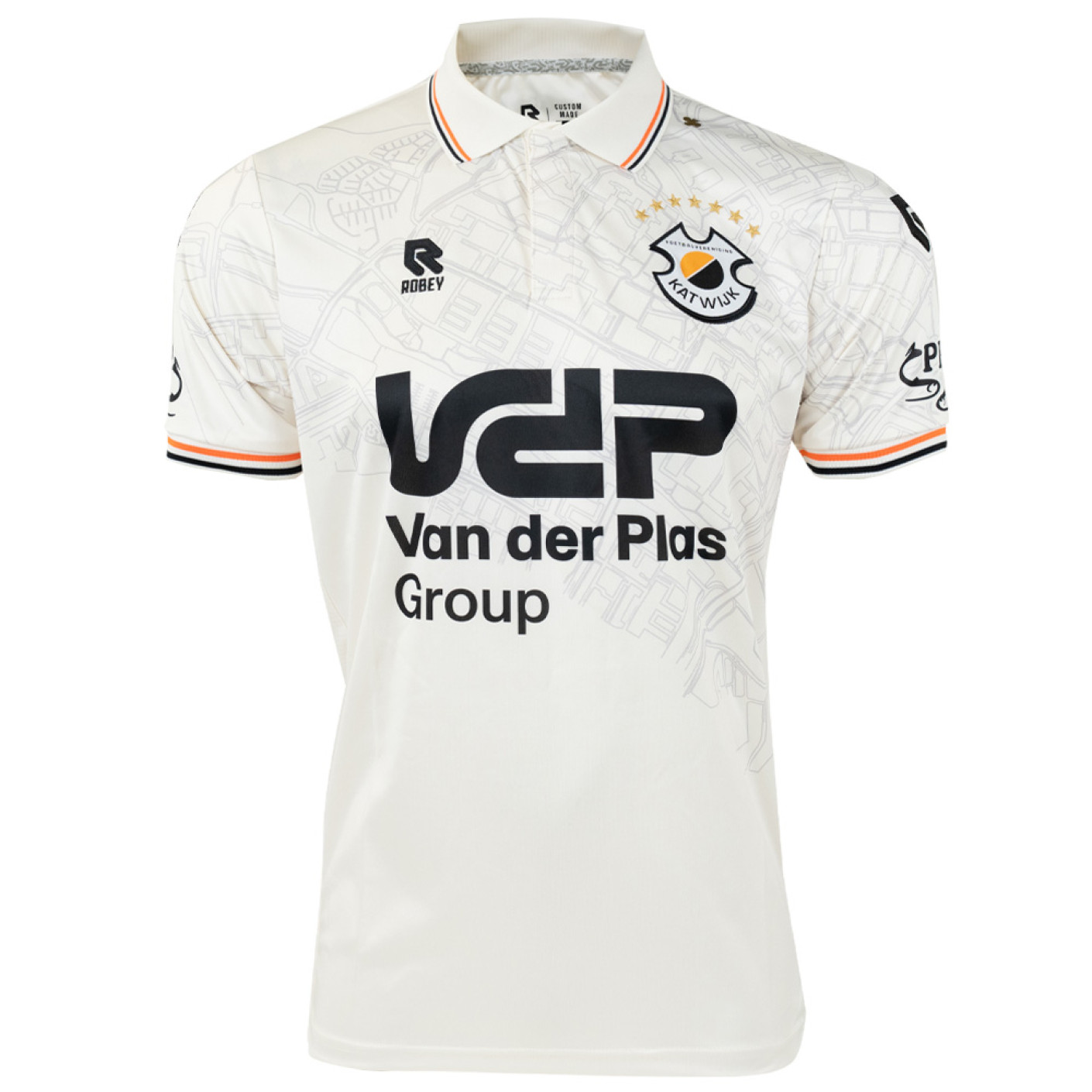 Robey VV Katwijk Uitshirt Junior Wit