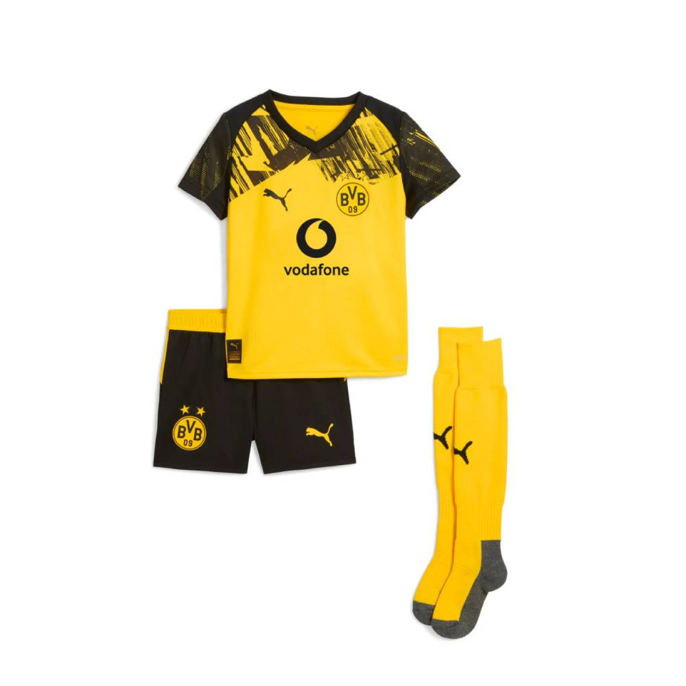 PUMA Borussia Dortmund Minikit Home 2025-2026 Preschoolers