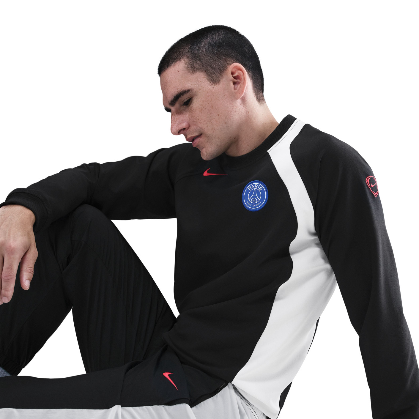 Nike Paris Saint-Germain Total 90 Trainingspak 2025-2026 Zwart Wit