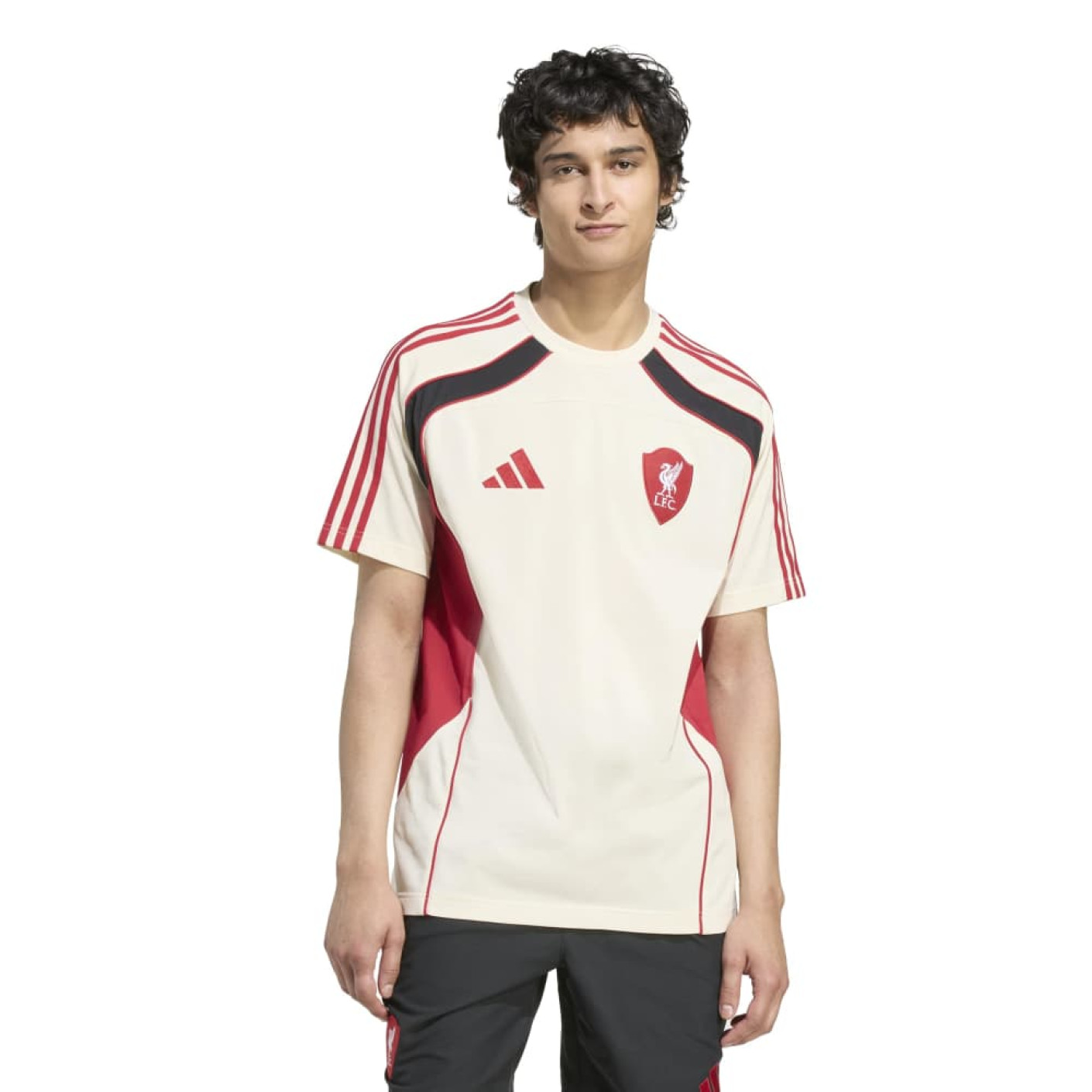 adidas Liverpool Urban Purist T-Shirt Off White Red Black