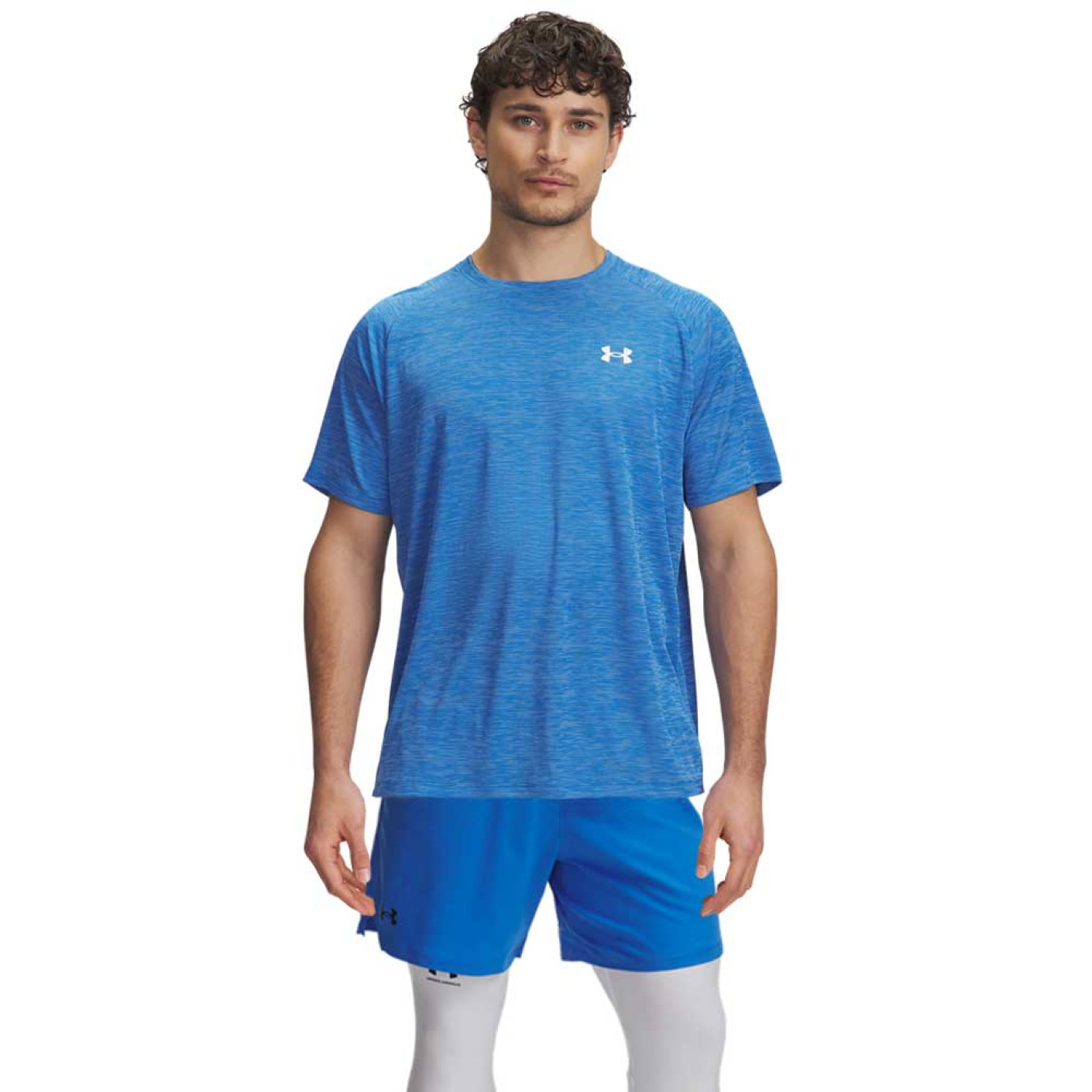 Under Armour Tech Textured Woven Training Set Dark Blue White
