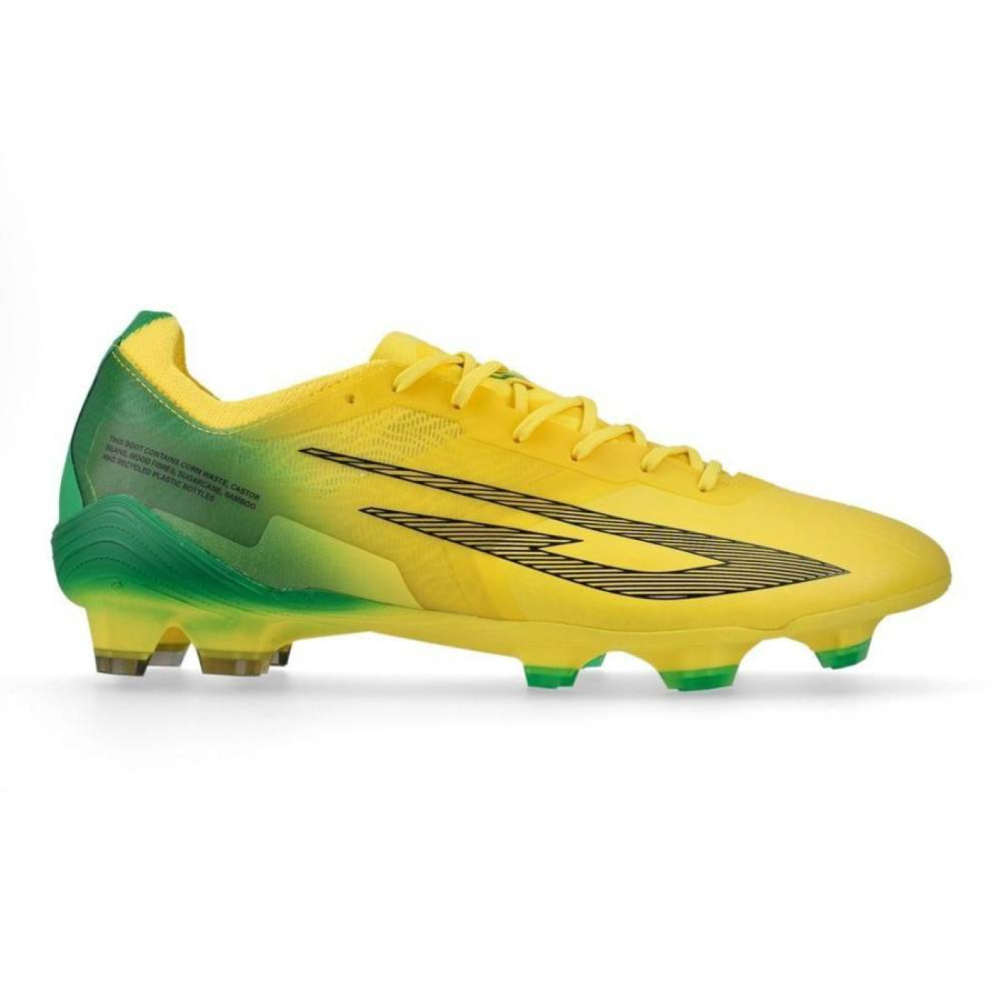Sokito Scudetta Gras Football Boots (FG) Yellow Green Black