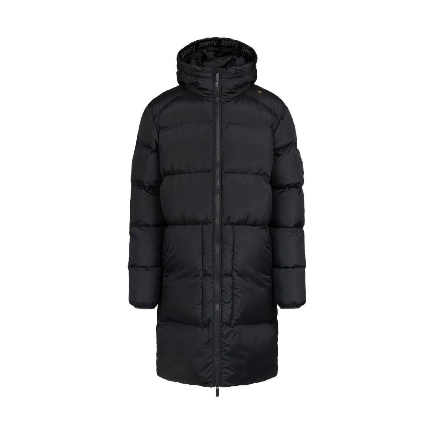 Robey Ultra Padded Long Winter Jacket Black