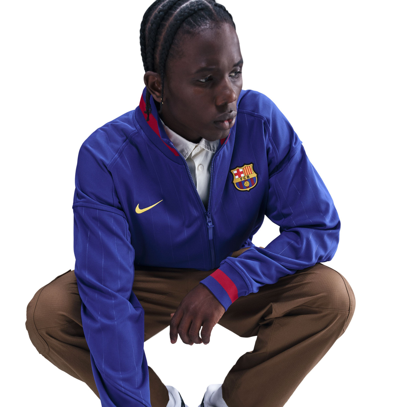 Nike FC Barcelona Academy Pro Training Jacket 2025-2026 Dark Blue