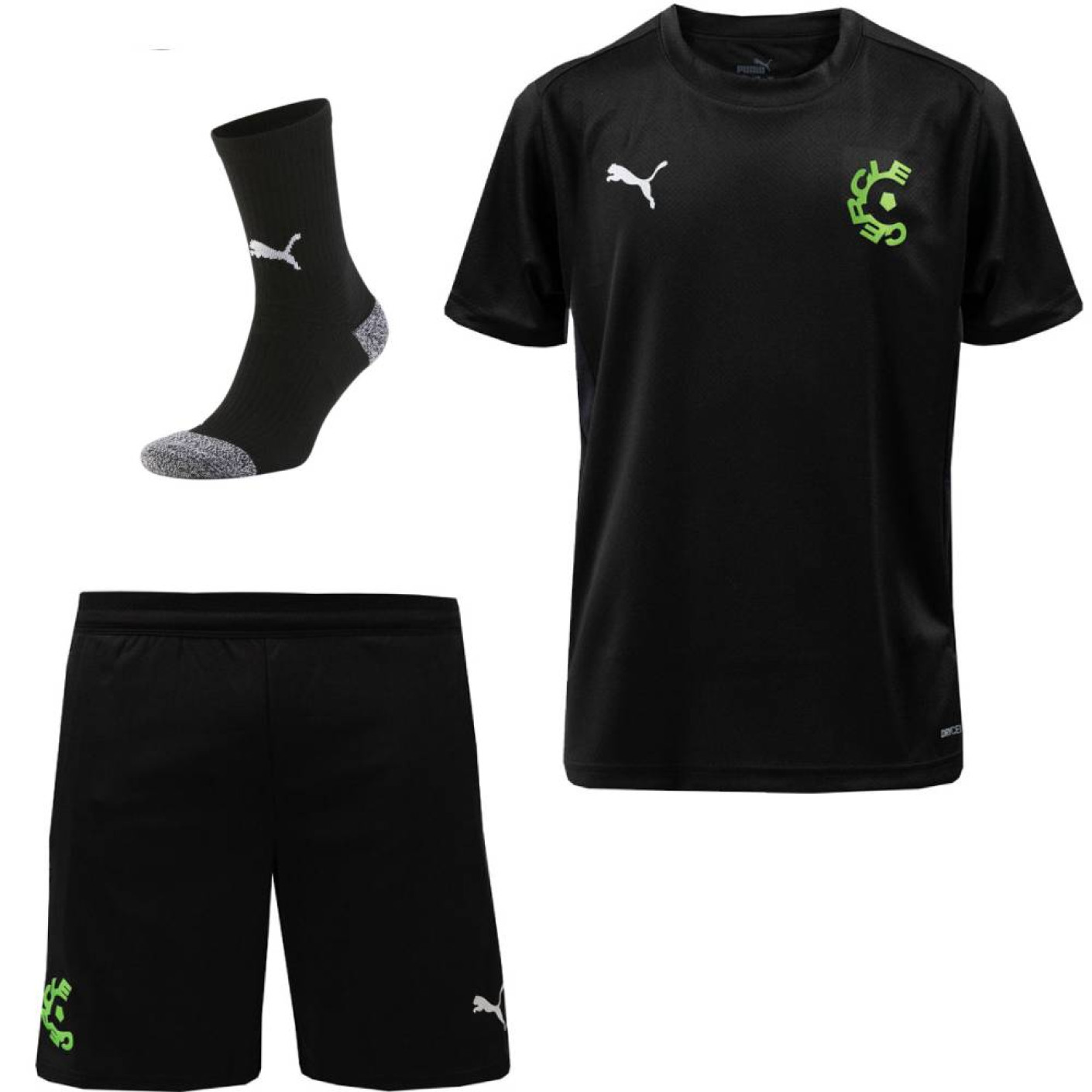 PUMA Cercle Brugge Training Set 2025-2026 Kids Black