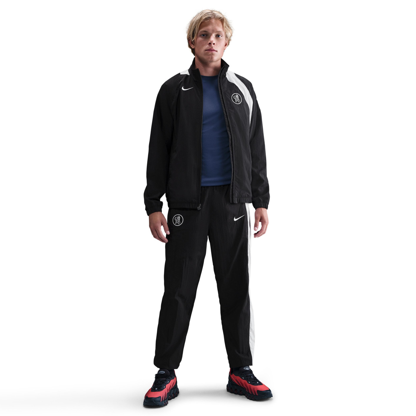 Nike Chelsea Total 90 Woven Training pants 2025-2026 Black White