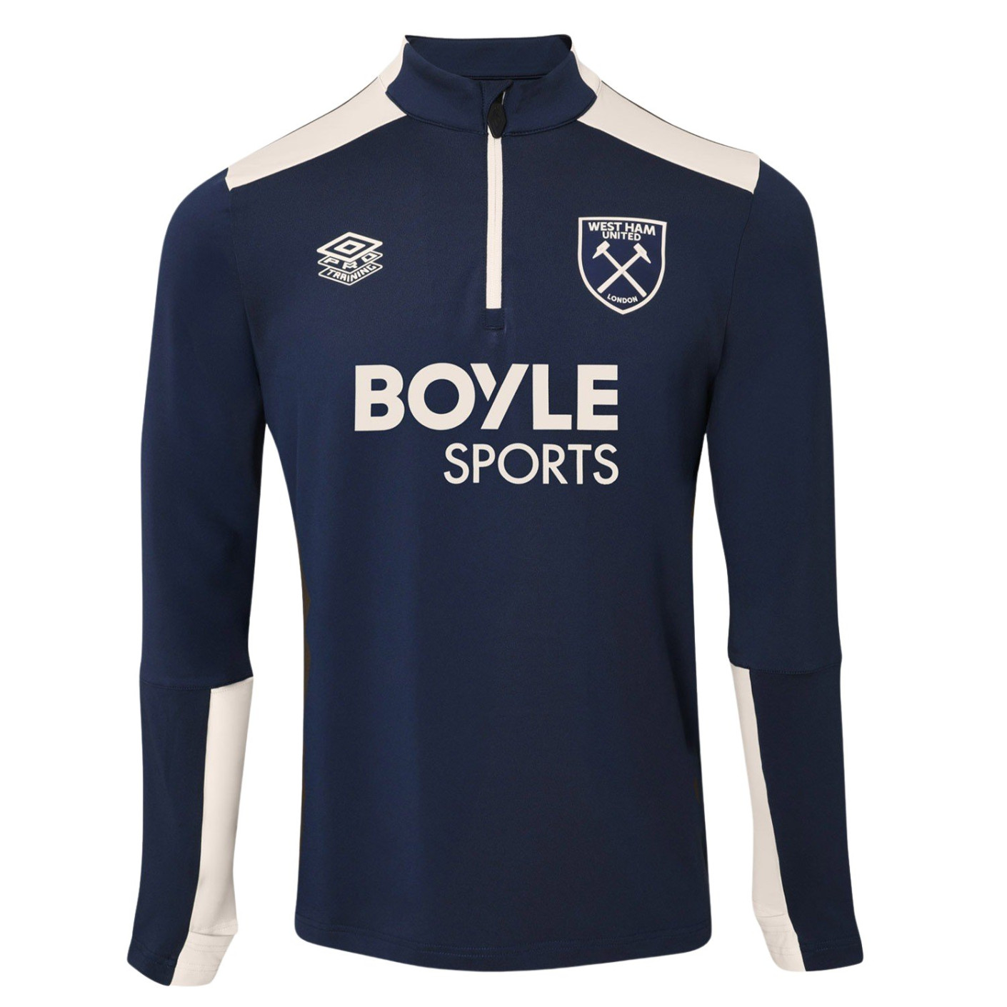 Umbro West Ham United 1/4-Zip Tracksuit 2025-2026 Blue