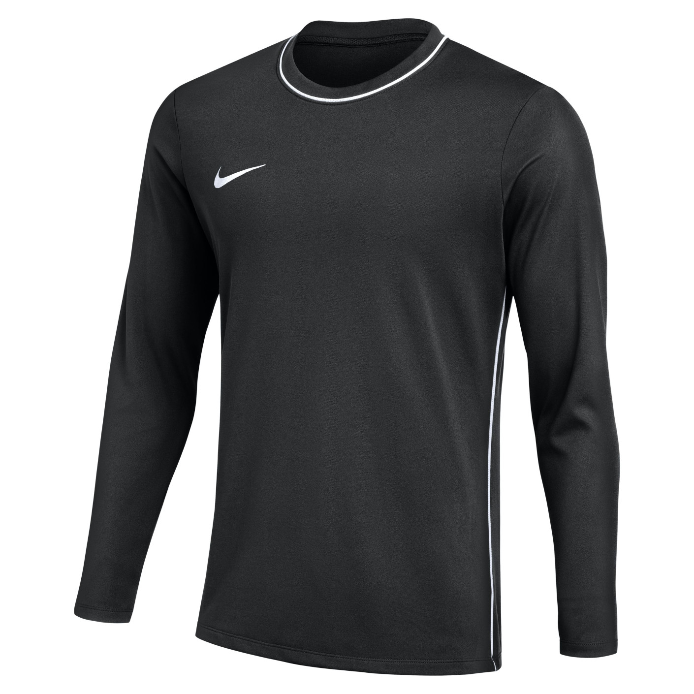 Nike Dri-FIT Park 26 Trainingsshirt Lange Mouwen Zwart Wit