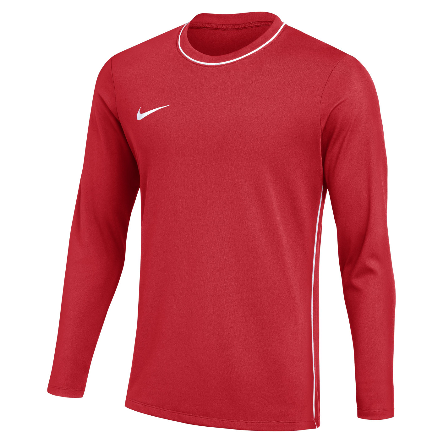Nike Dri-FIT Park 26 Trainingsshirt Lange Mouwen Rood Wit