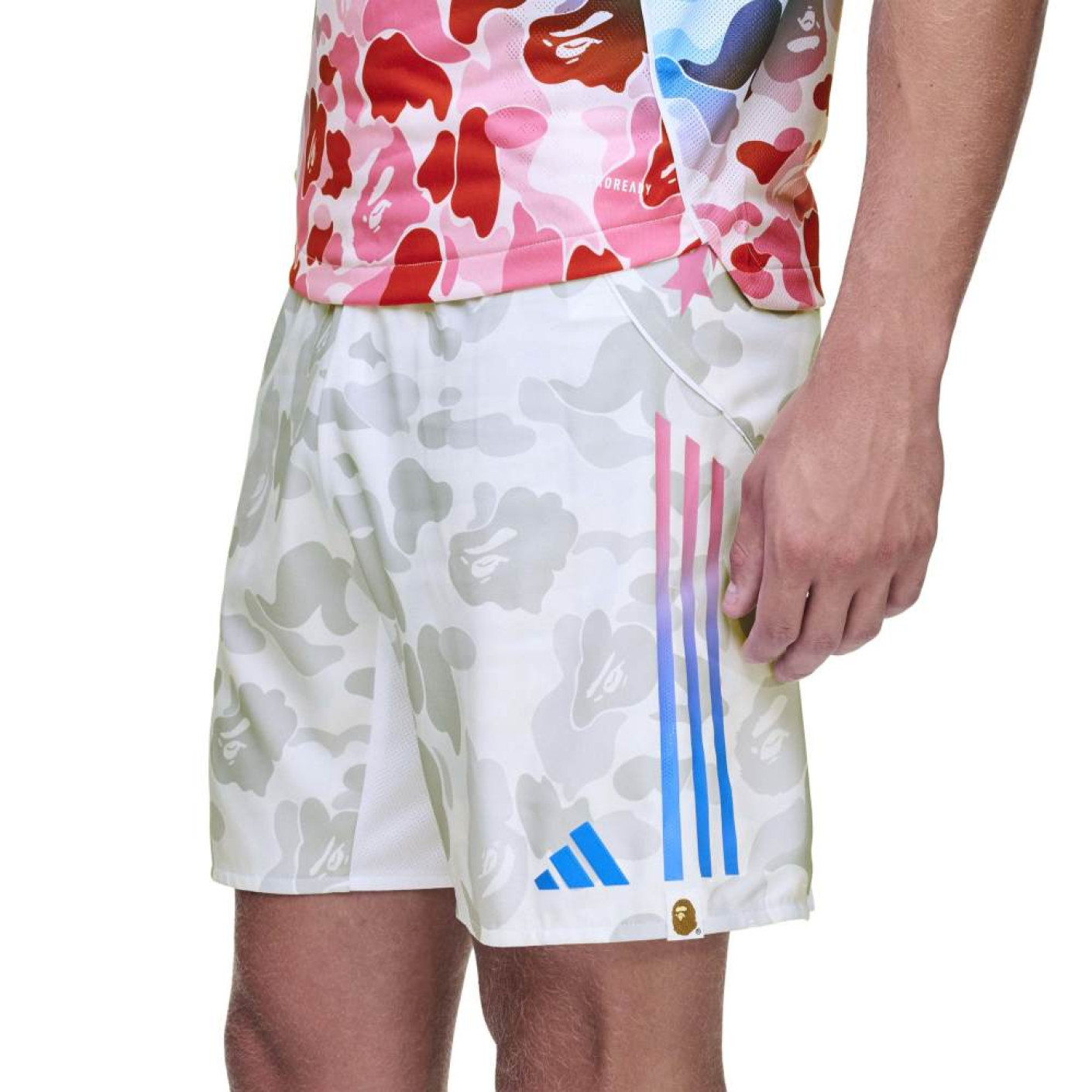 adidas x BAPE Football Set Blue Pink White - Voetbalshop.nl