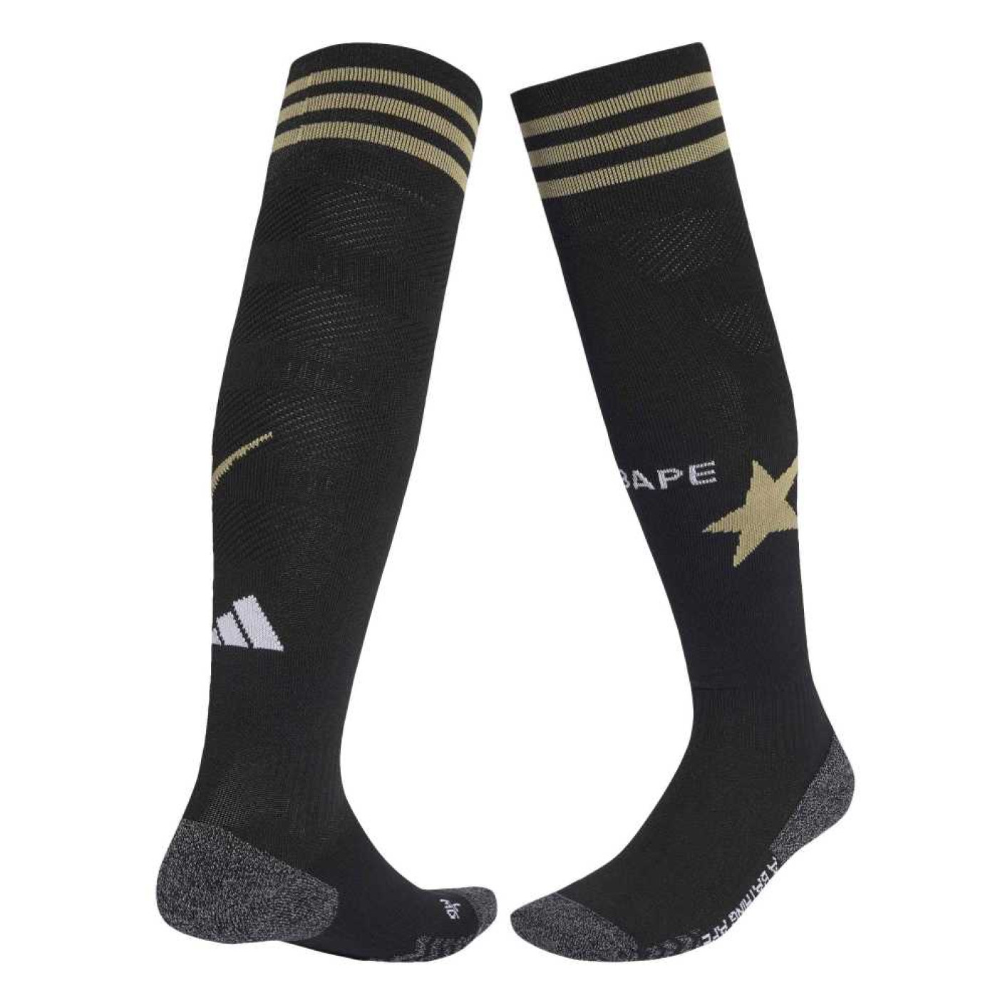 adidas x BAPE Voetbalsokken Zwart Goud