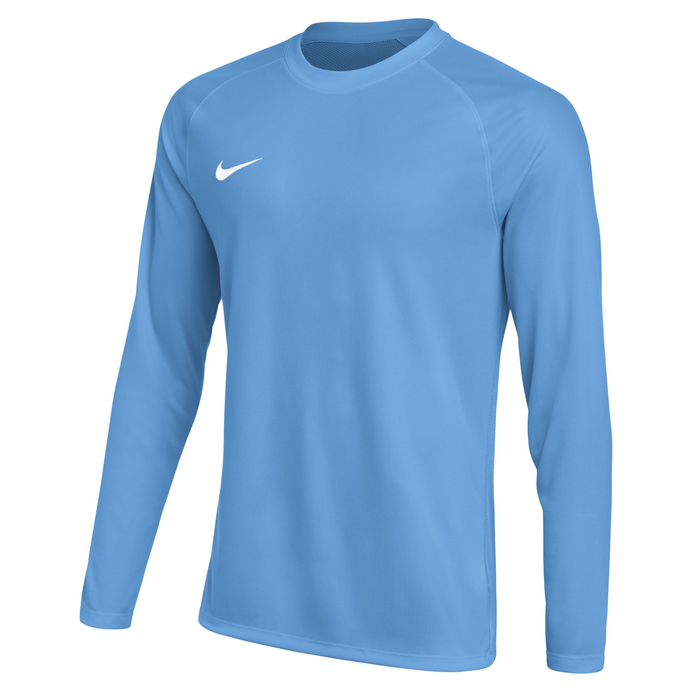 Nike Dri-FIT Park VIII Long Sleeve Football Shirt Kids Light Blue White