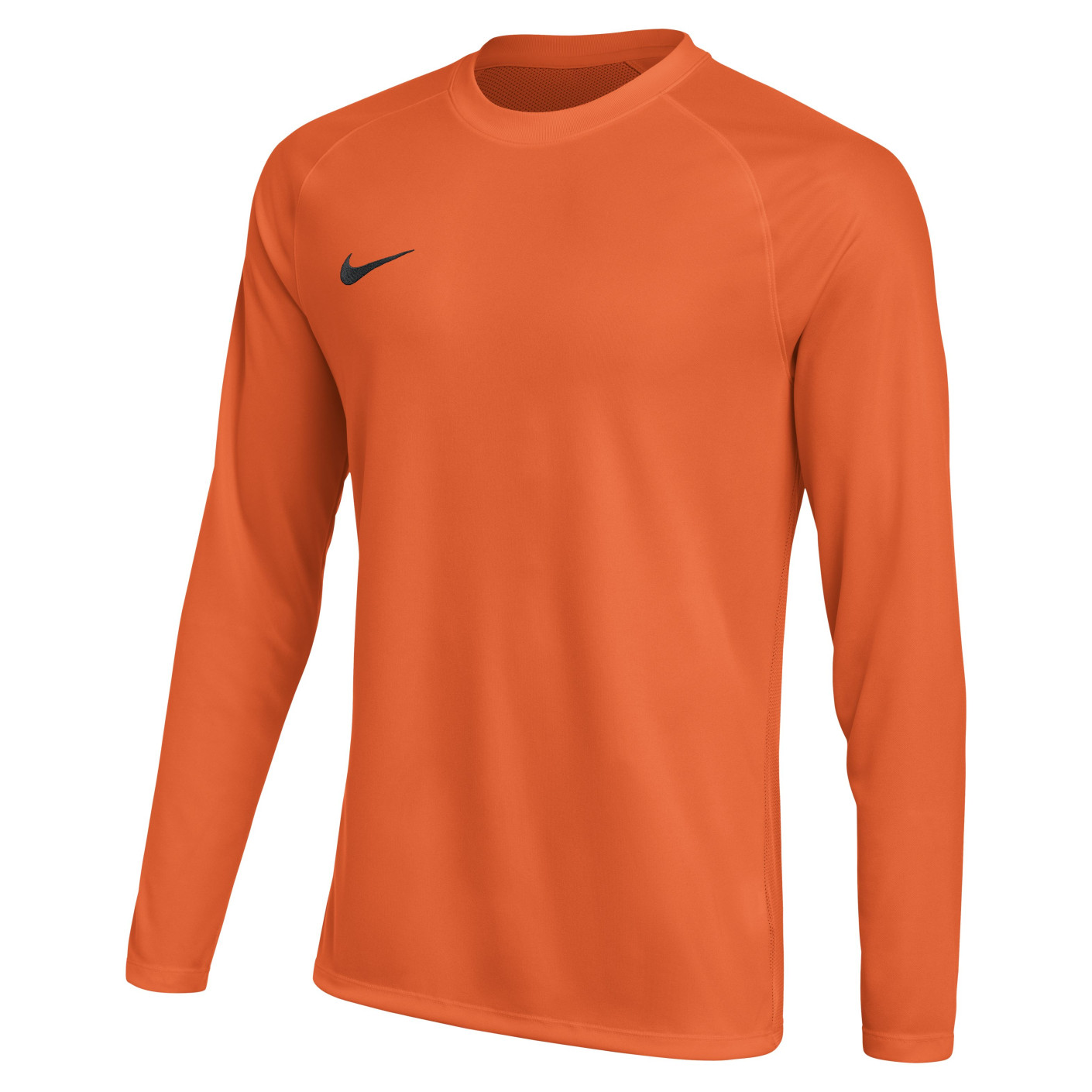Nike Dri-FIT Park VIII Kids Long Sleeve Football Shirt Bright Orange Black