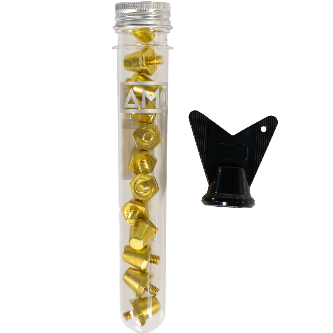 Amo Pro IJzeren Noppen 13x15MM 12 Stuks Goud