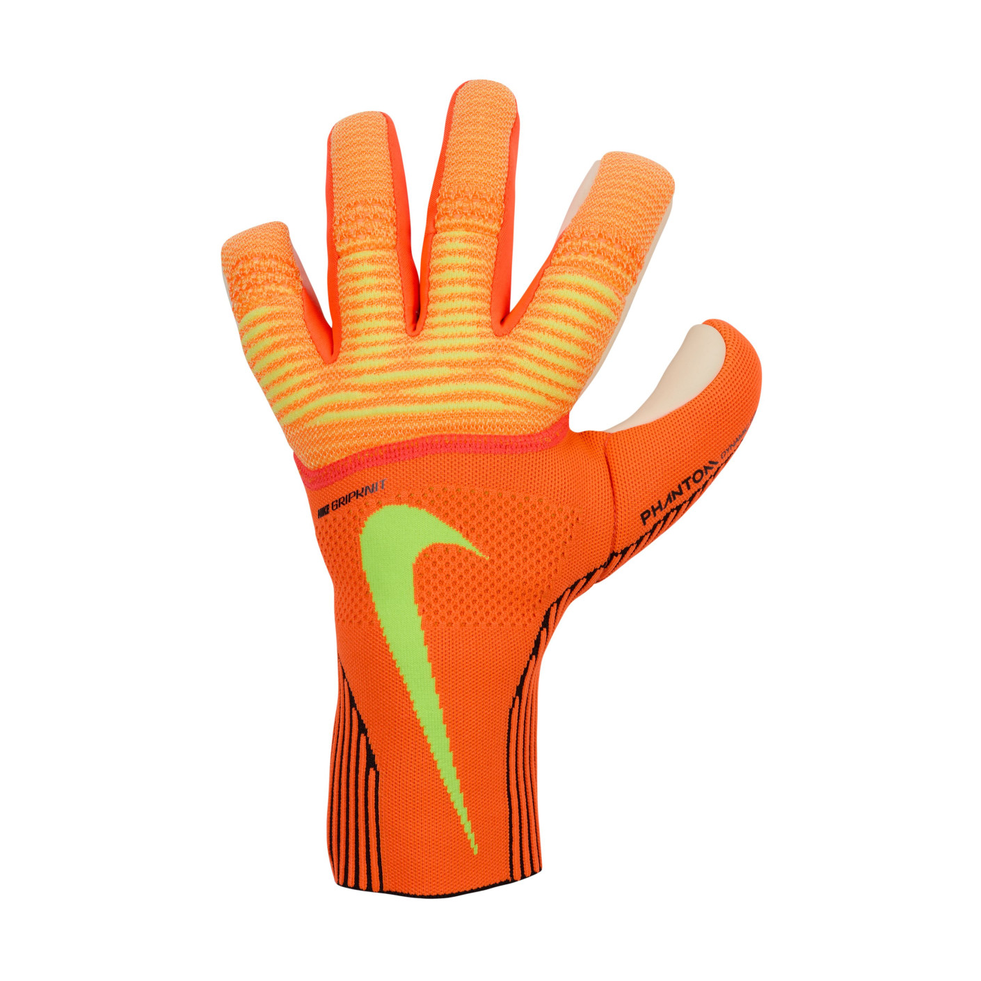 Nike Phantom Dynamic Fit Goalkeeper Gloves Orange Neon Yellow Black