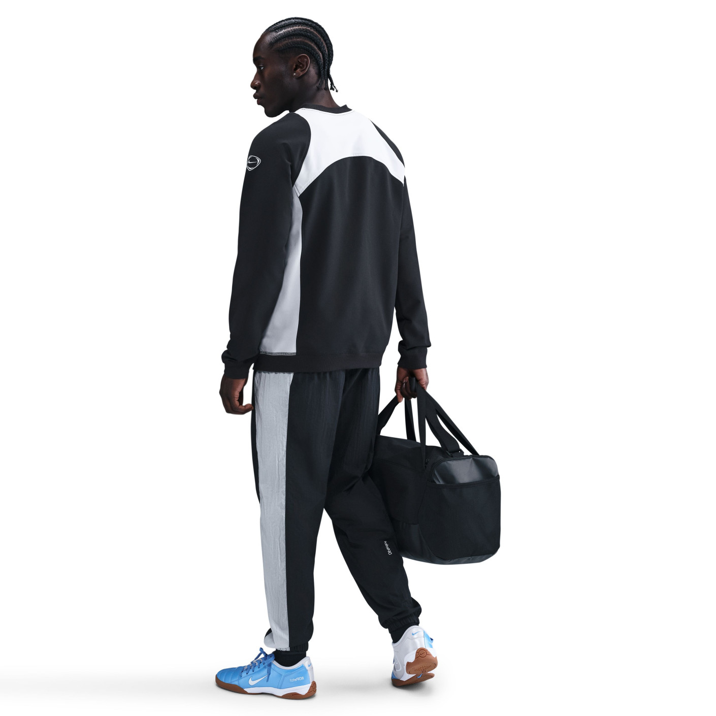 Nike Chelsea Total 90 Crew Woven Tracksuit 2025-2026 Black White