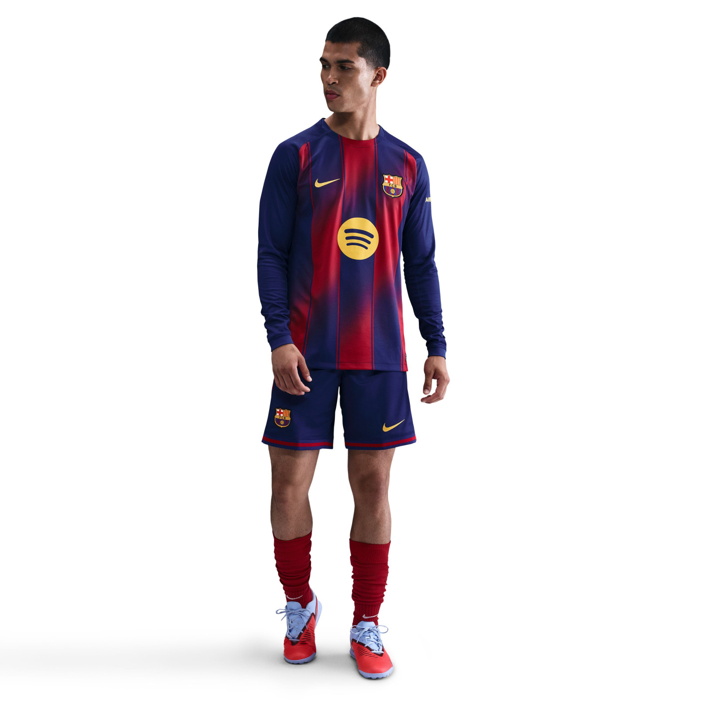 Nike FC Barcelona Home Set Long Sleeve 2025-2026 - Voetbalshop.nl