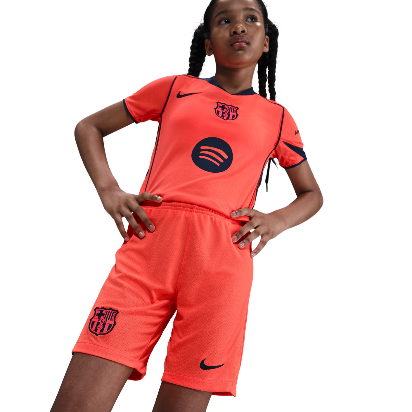 Nike FC Barcelona 3e Broekje 2025-2026 Kids