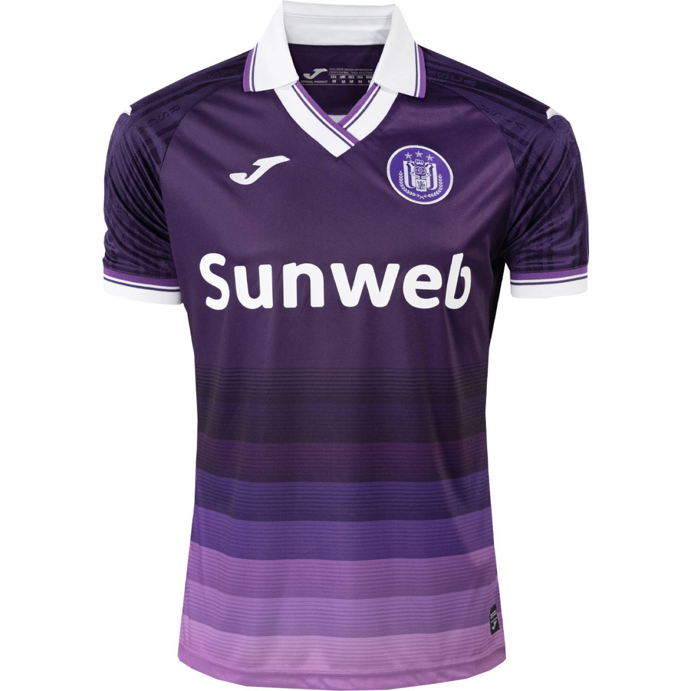 RSC Anderlecht Joma シャツ Simic 4 サイン入り Joma RSC Anderlecht Home Shirt 2025-2026 Kids - Voetbalshop.nl