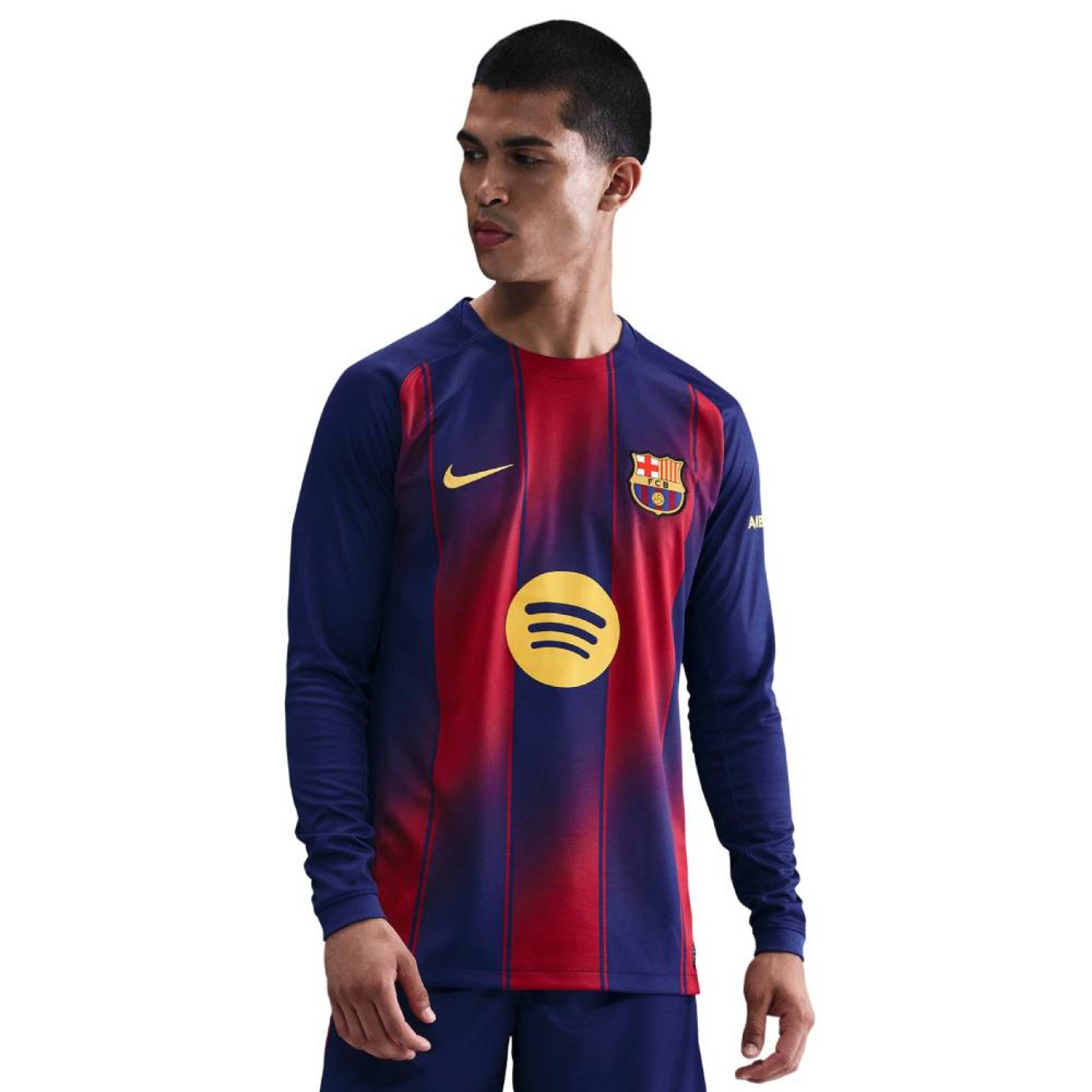 Nike FC Barcelona Home Kit Long Sleeve 2025-2026 - Voetbalshop.nl