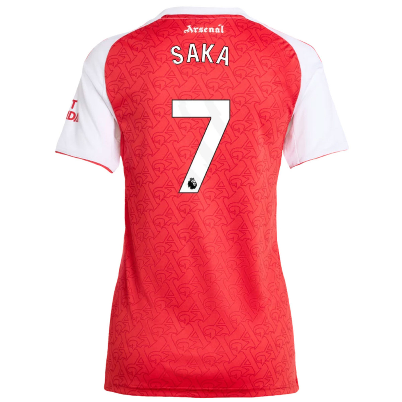 adidas Arsenal Saka 7 Home Shirt 2025-2026 Women