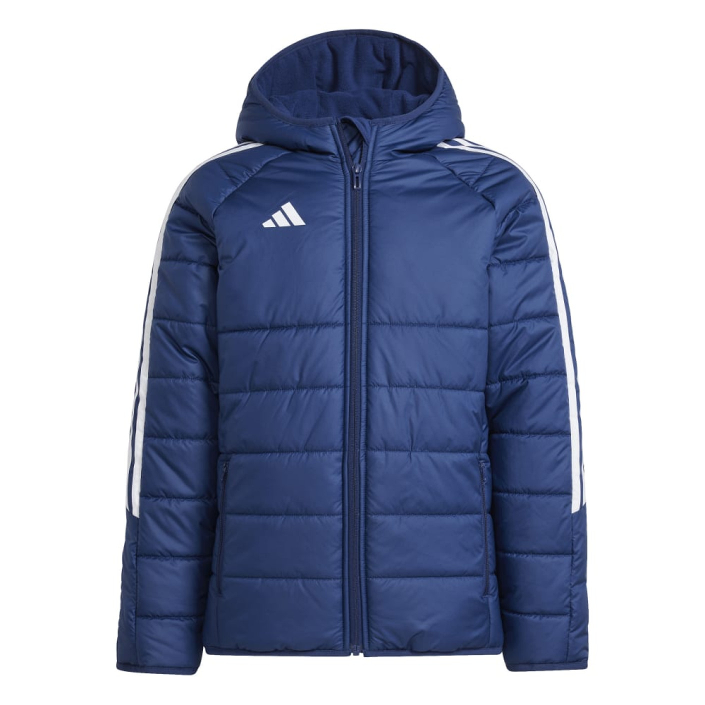 adidas Tiro 24 Winterjas Kids Donkerblauw Wit