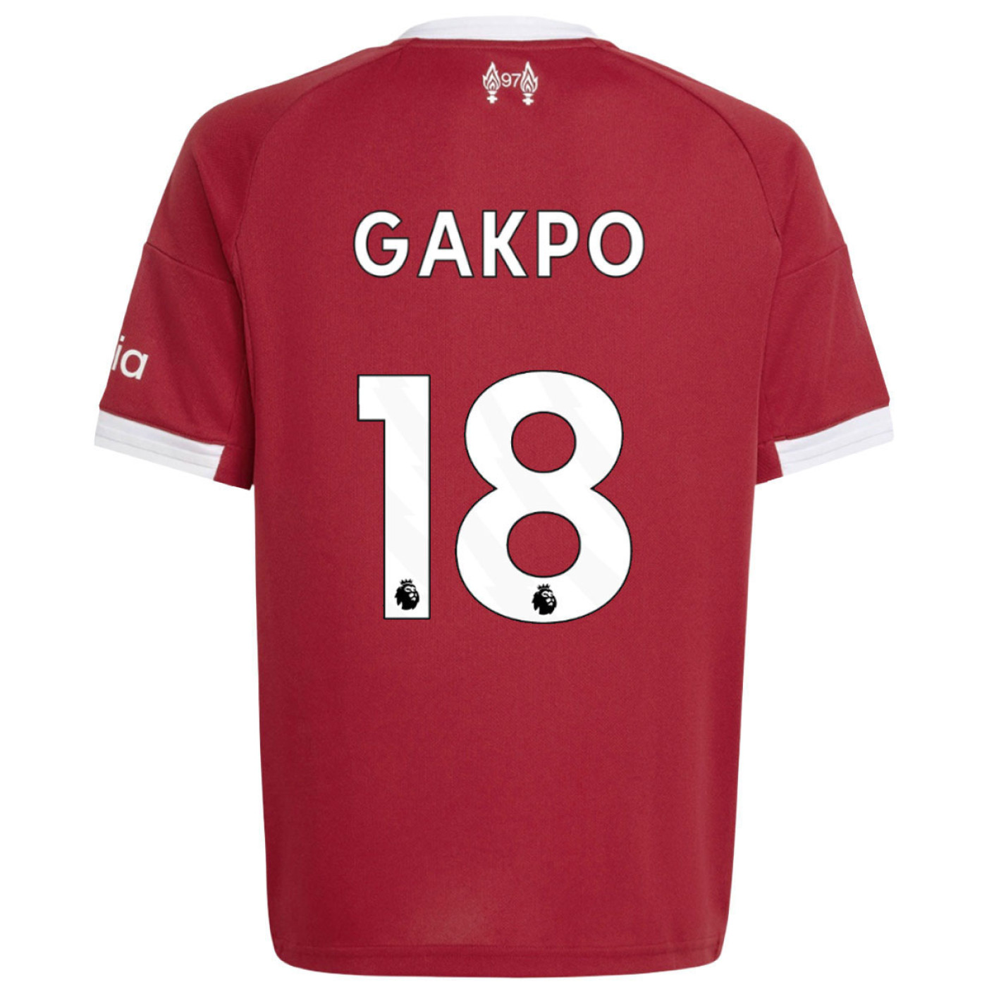 adidas Liverpool Gakpo 18 Thuisshirt 2025-2026 Kids