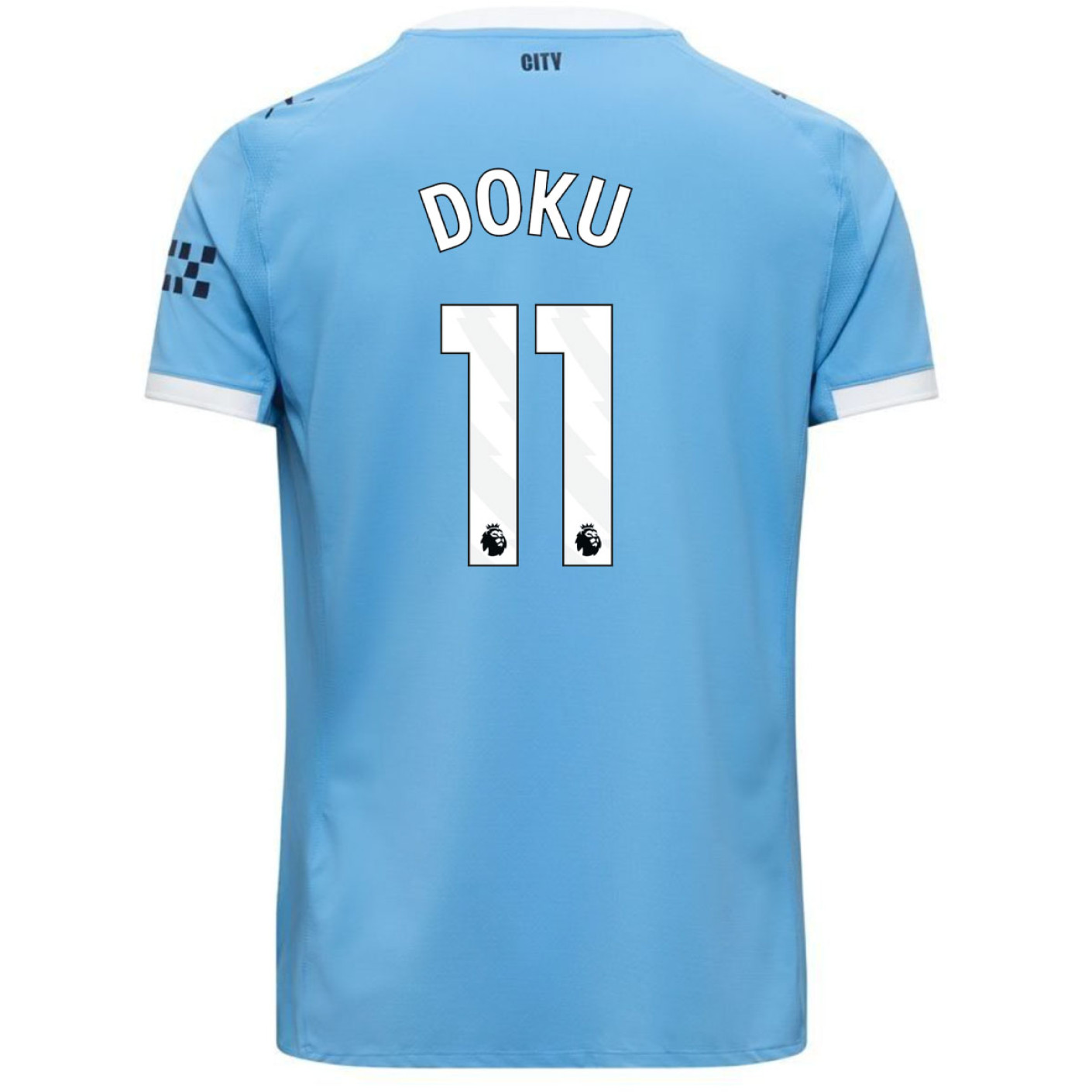 PUMA Manchester City Doku 11 Thuisshirt Authentic 2025-2026